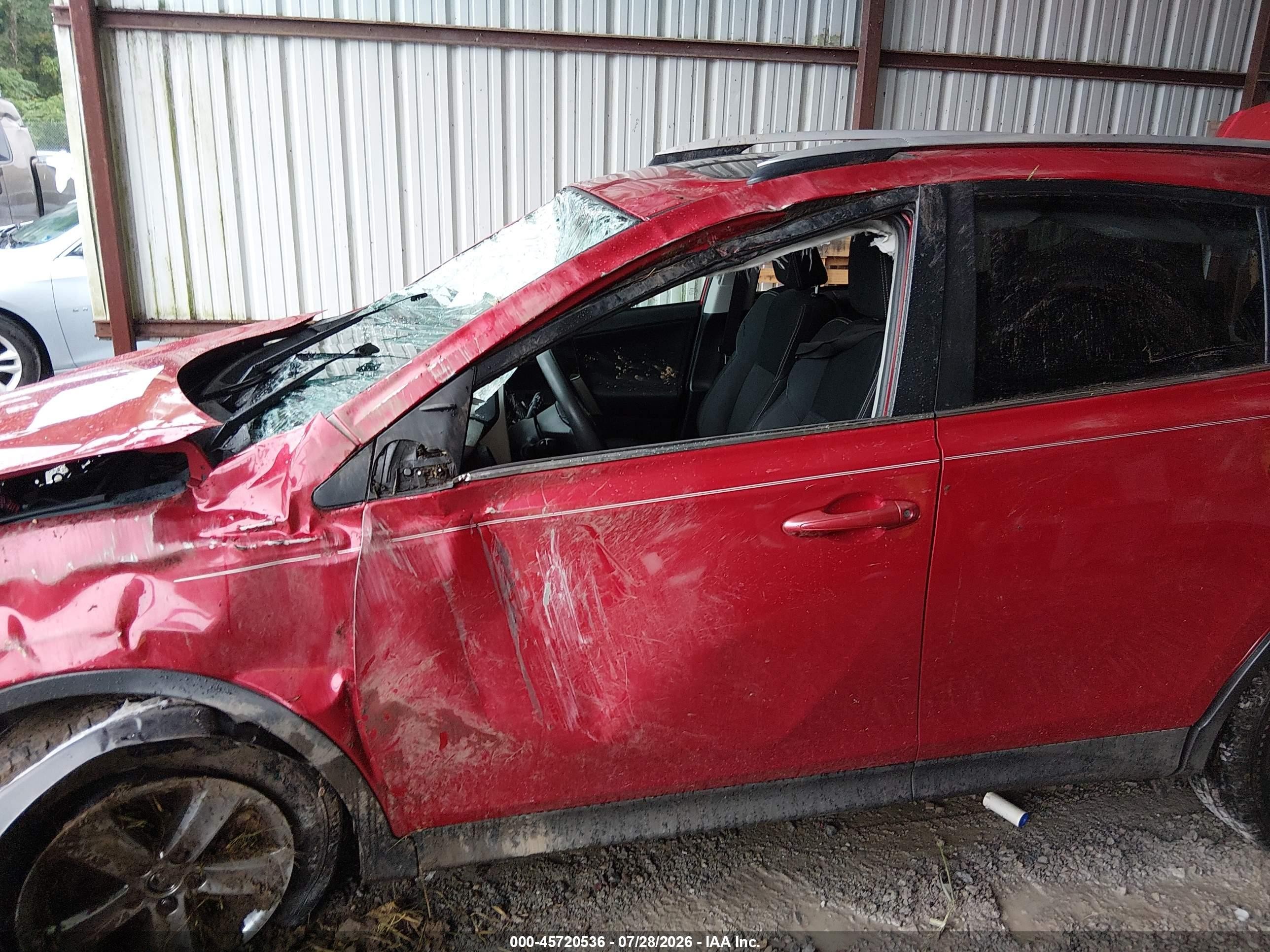 2015 Toyota Rav4 Xle Red vin: 2T3RFREV5FW288259