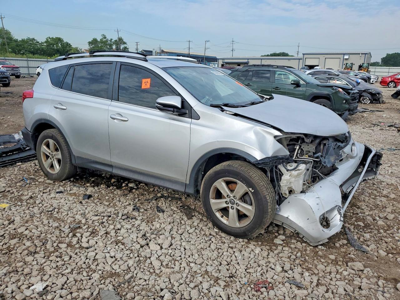 2015 Toyota Rav4 Xle Silver vin: 2T3RFREV5FW315797