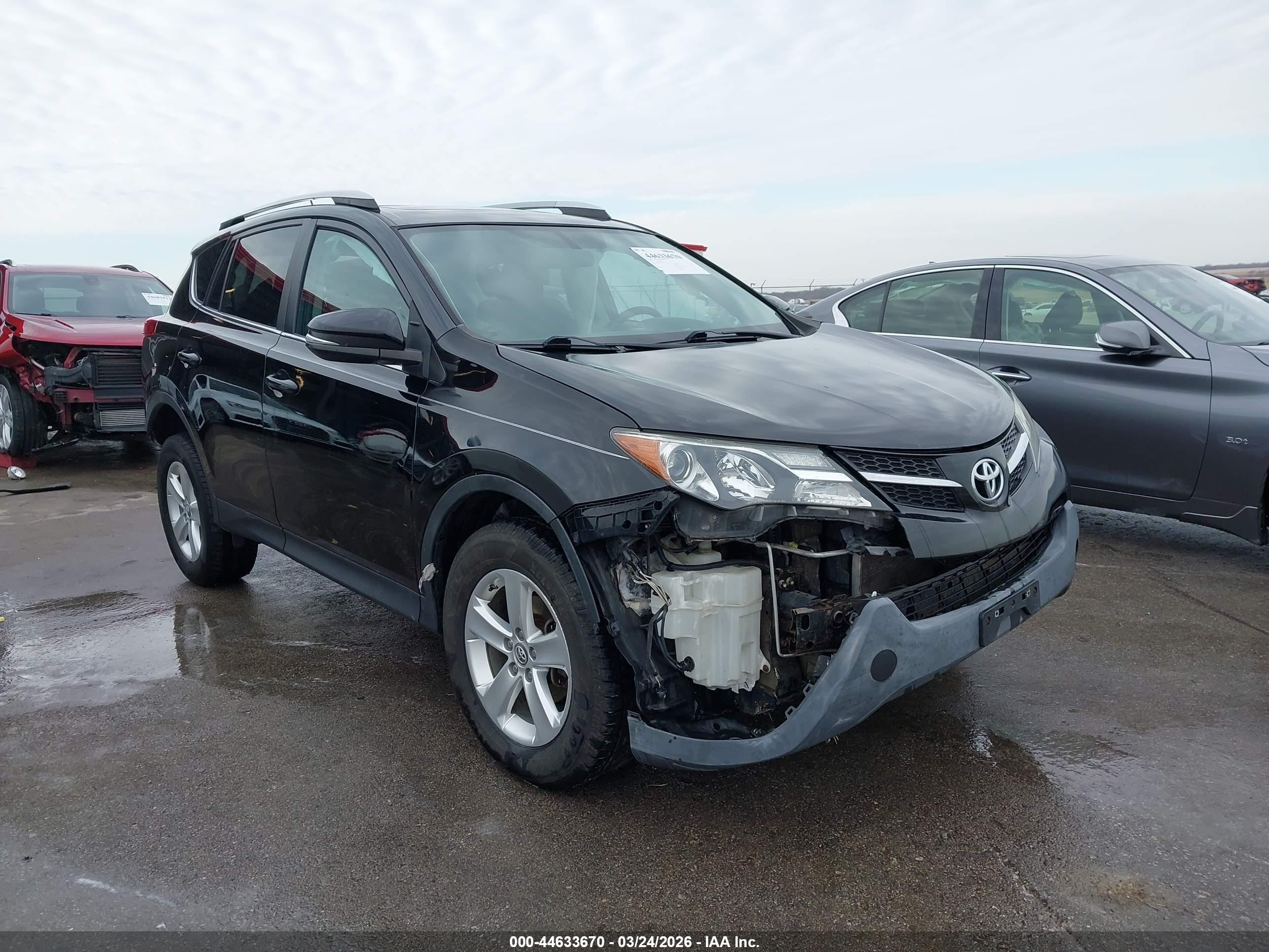 2015 Toyota Rav4 Xle Black vin: 2T3RFREV5FW340344