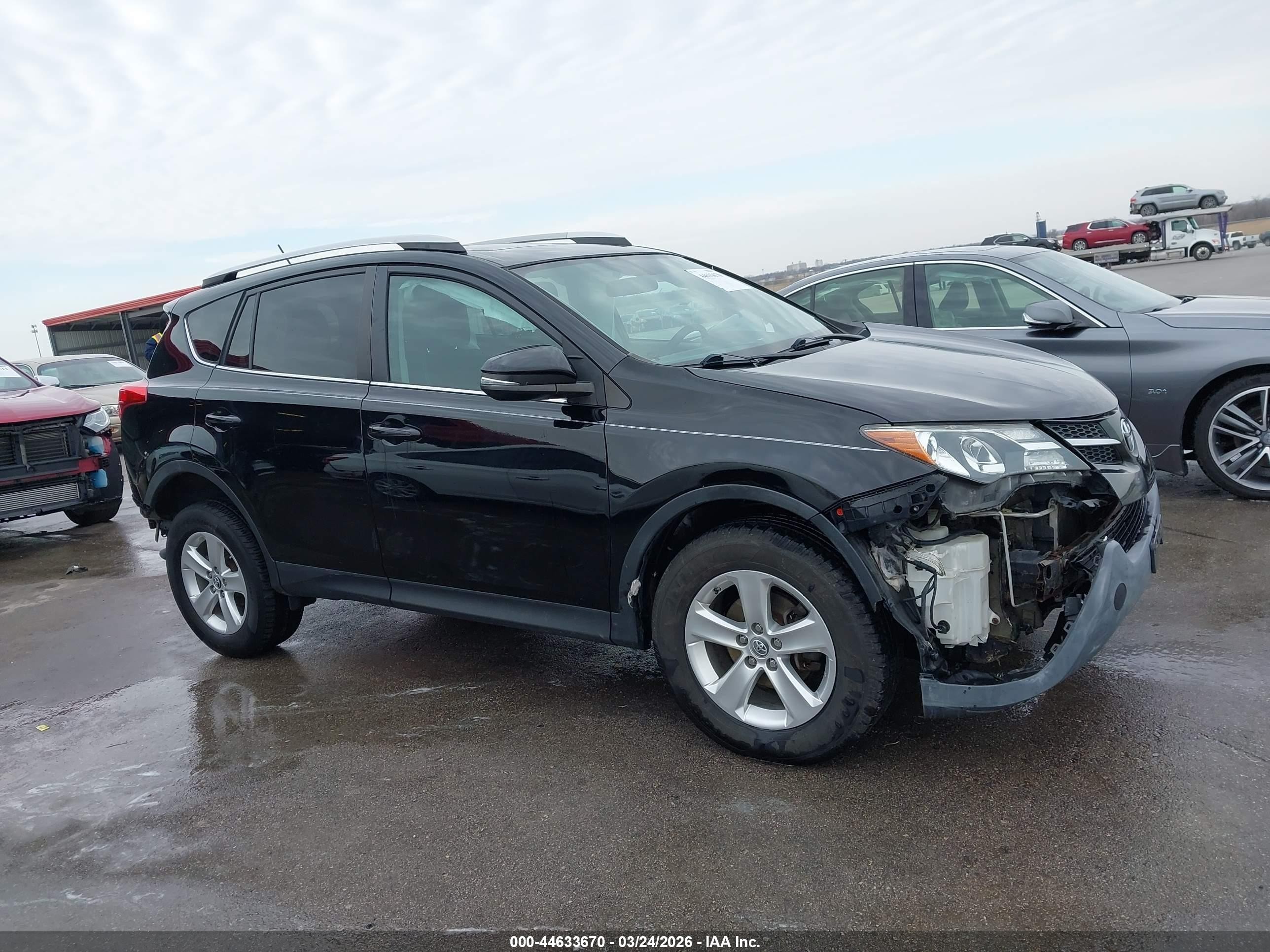 2015 Toyota Rav4 Xle Black vin: 2T3RFREV5FW340344