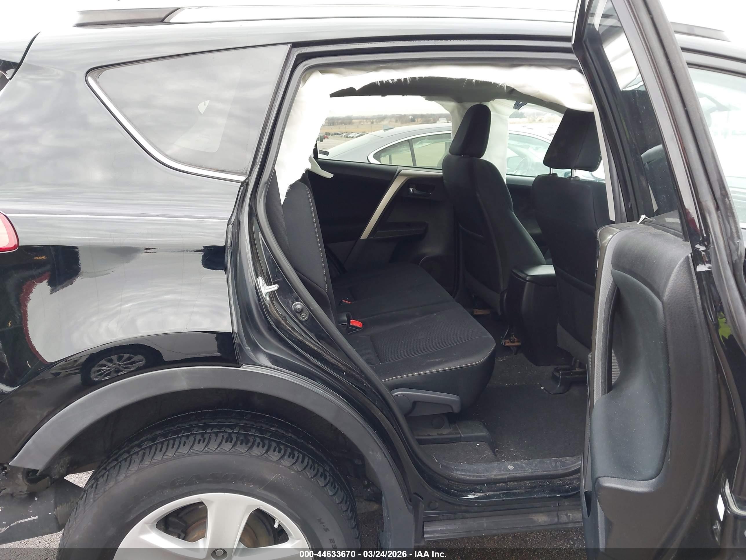 2015 Toyota Rav4 Xle Black vin: 2T3RFREV5FW340344
