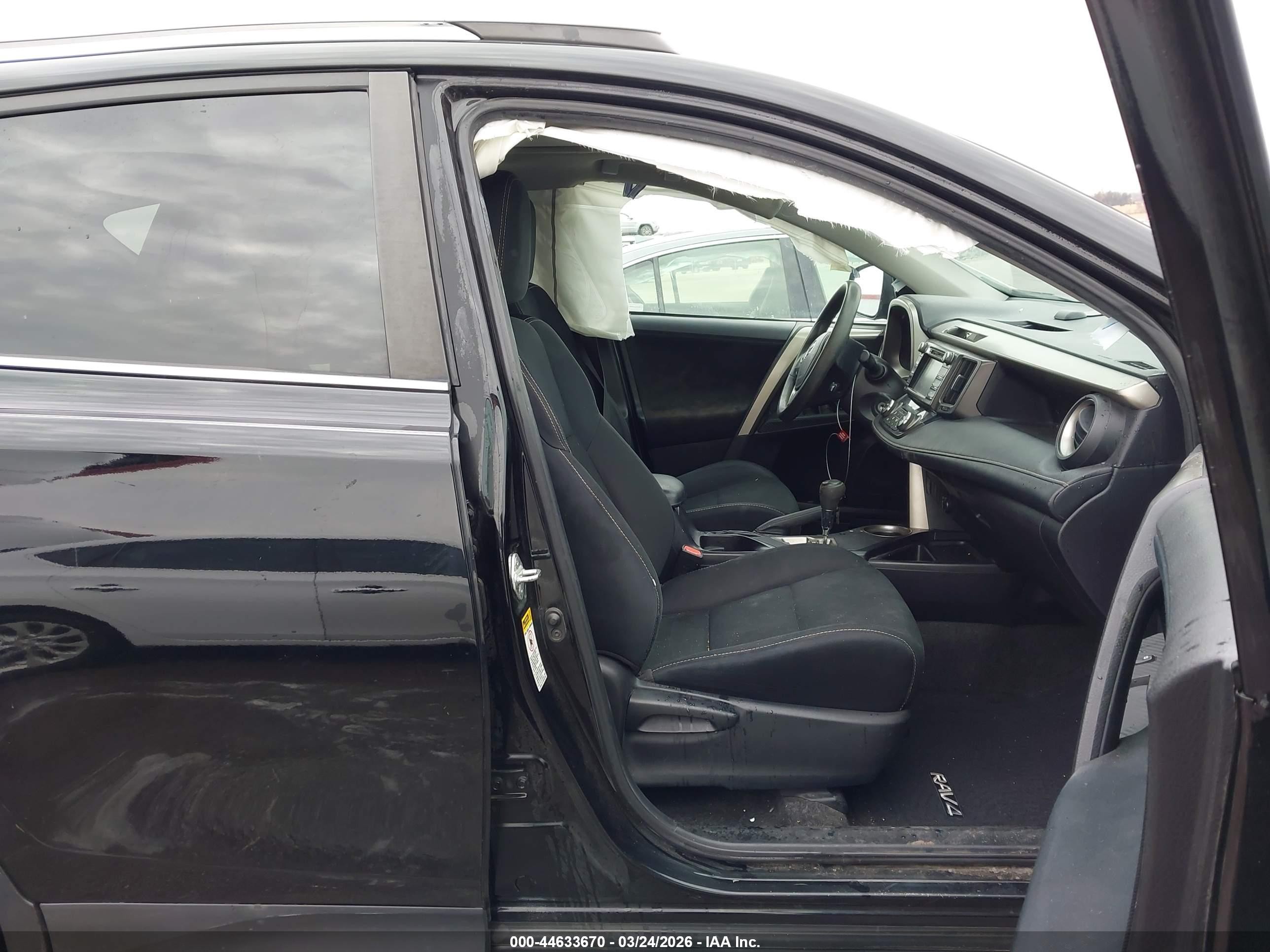 2015 Toyota Rav4 Xle Black vin: 2T3RFREV5FW340344