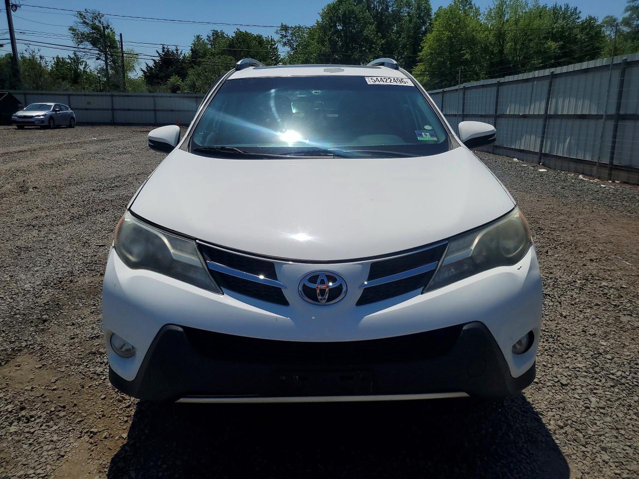 2015 Toyota Rav4 Xle Белый vin: 2T3RFREV5FW373649