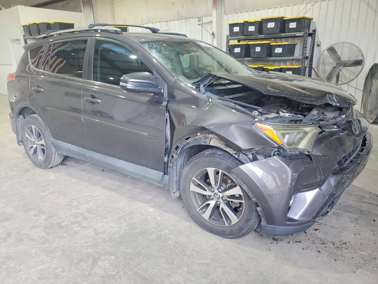 2018 Toyota Rav4 Adventure Gray vin: 2T3RFREV5JW723290