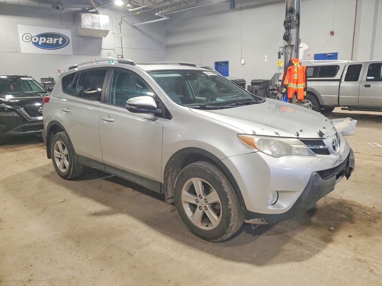 2013 Toyota Rav4 Xle Silver vin: 2T3RFREV6DW004635