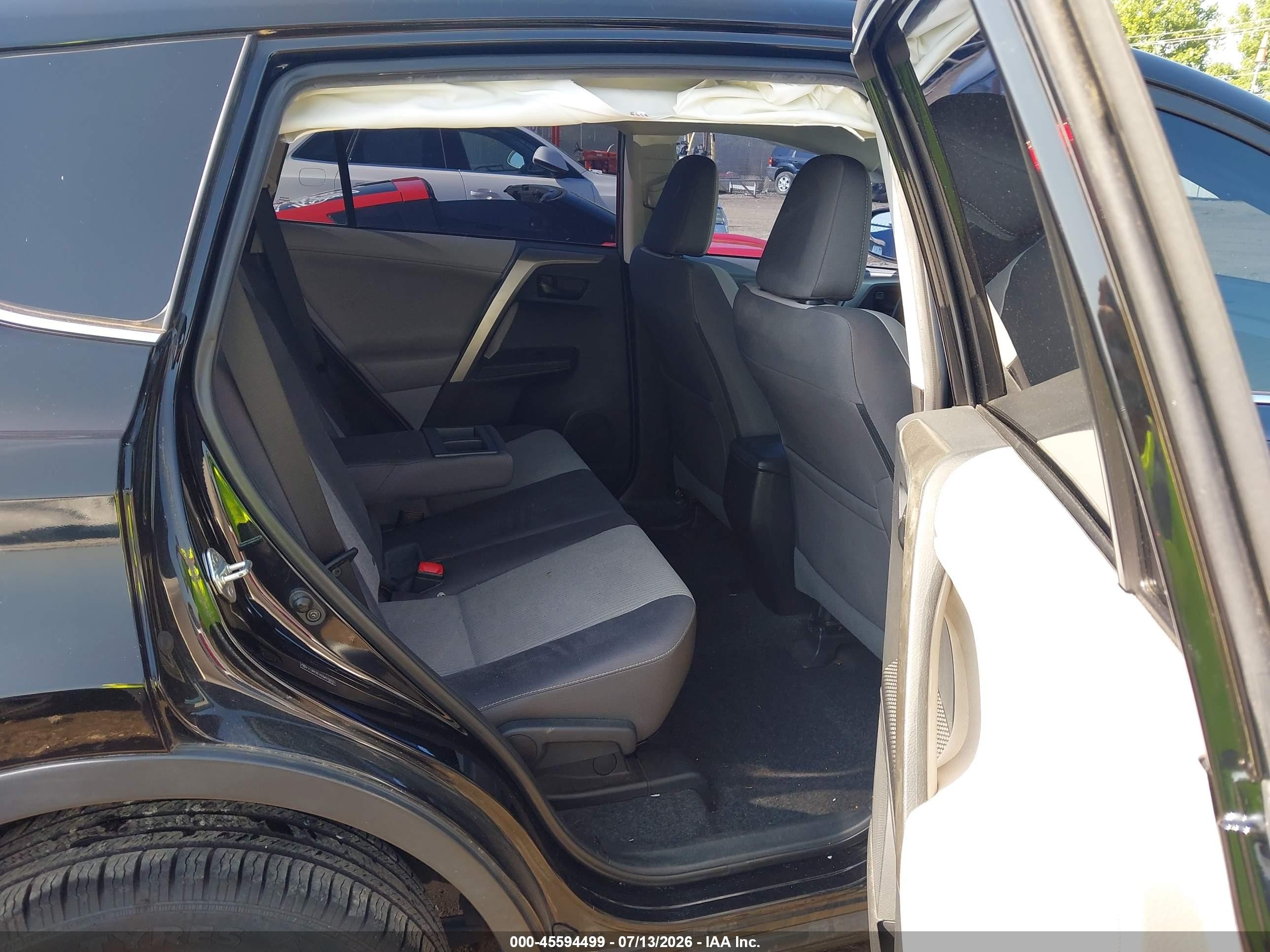 2013 Toyota Rav4 Xle Black vin: 2T3RFREV6DW020835
