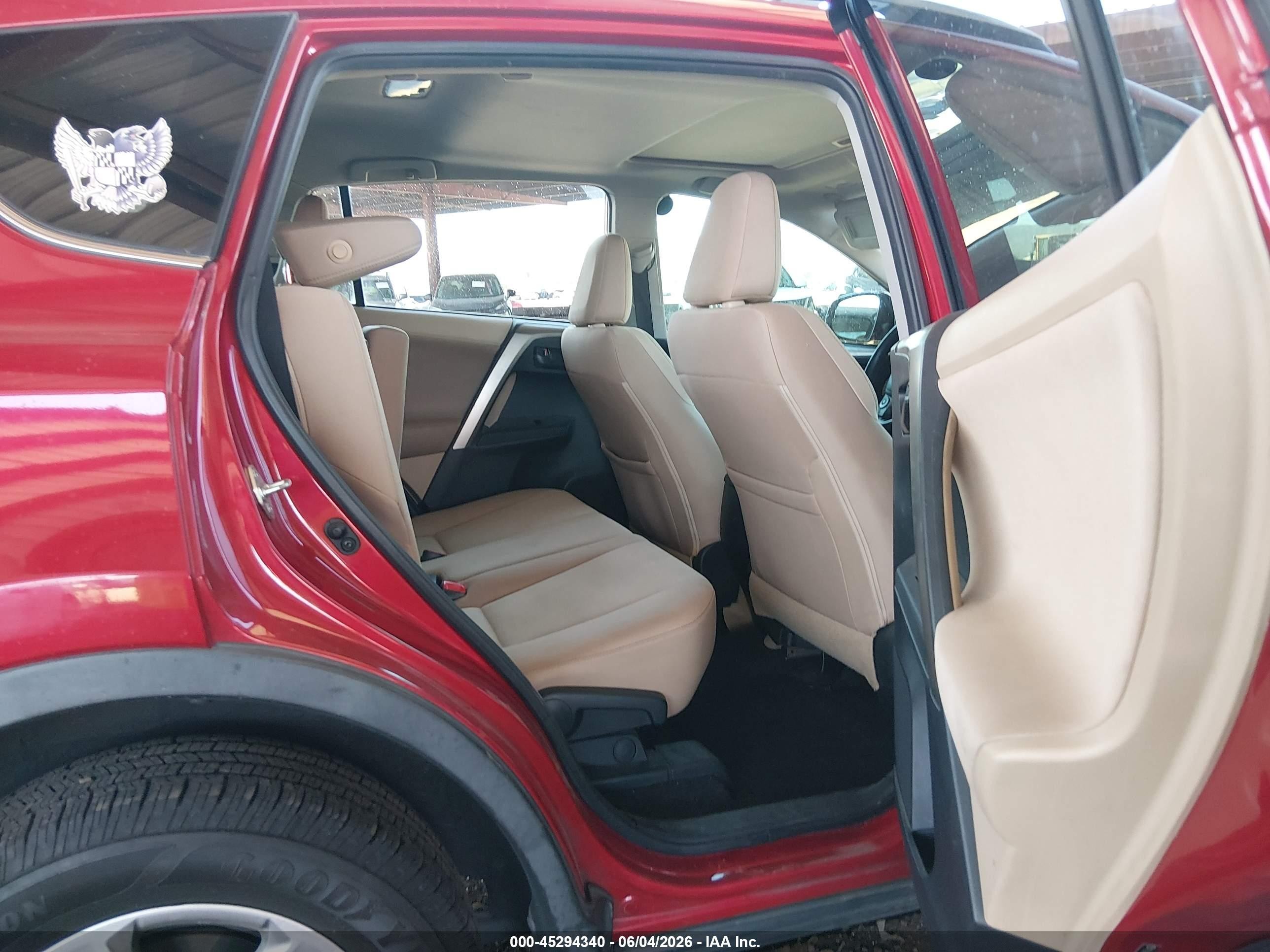 2013 Toyota Rav4 Xle Red vin: 2T3RFREV6DW021435