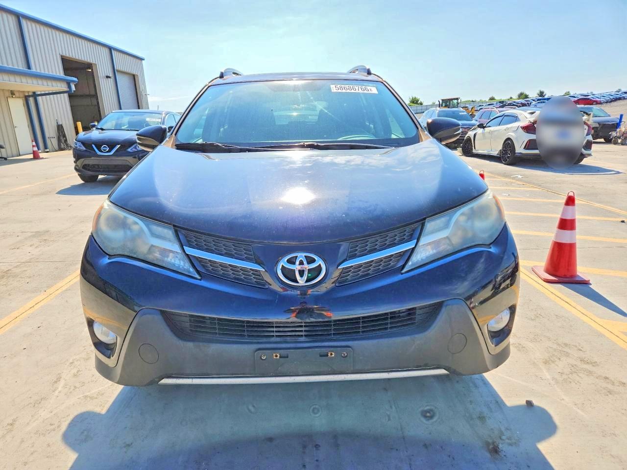 2013 Toyota Rav4 Xle Black vin: 2T3RFREV6DW022388