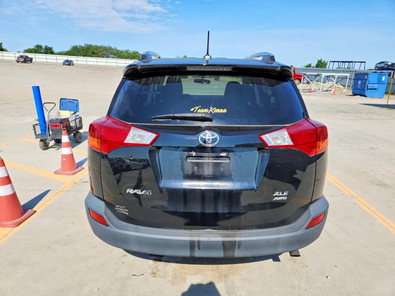 2013 Toyota Rav4 Xle Black vin: 2T3RFREV6DW022388