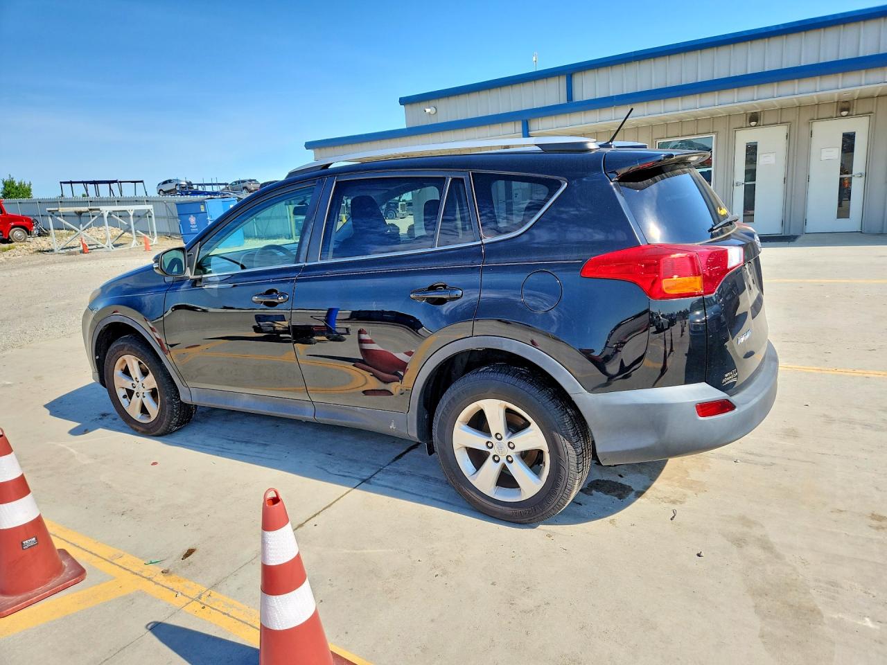 2013 Toyota Rav4 Xle Black vin: 2T3RFREV6DW022388