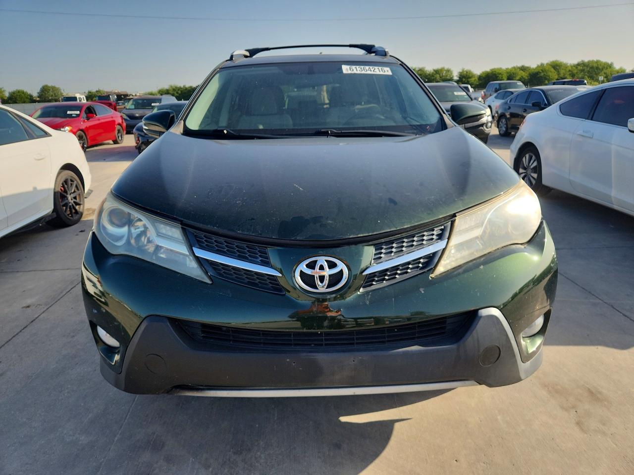 2013 Toyota Rav4 Xle Зеленый vin: 2T3RFREV6DW047212