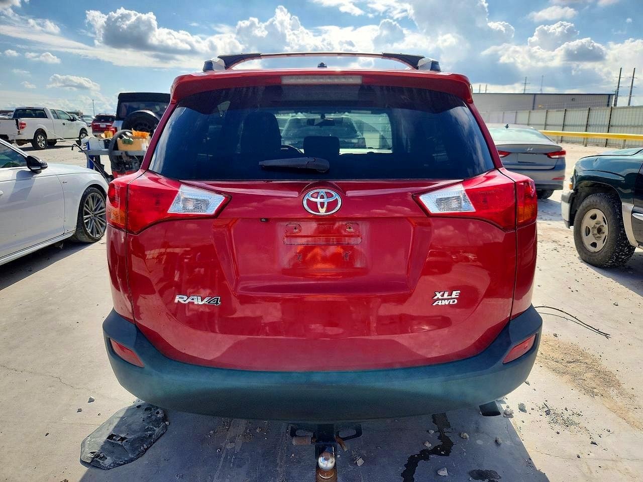 2013 Toyota Rav4 Xle Red vin: 2T3RFREV6DW076368