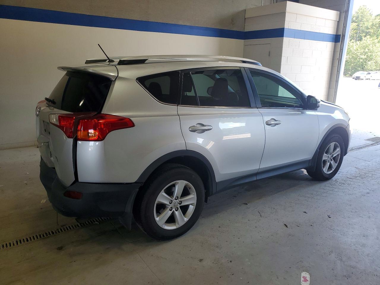 2013 Toyota Rav4 Xle Silver vin: 2T3RFREV6DW091954
