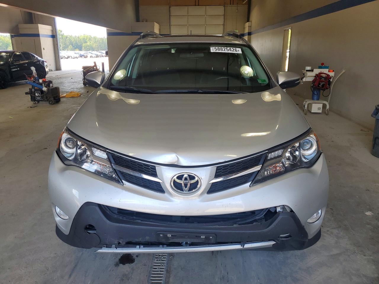 2013 Toyota Rav4 Xle Silver vin: 2T3RFREV6DW091954