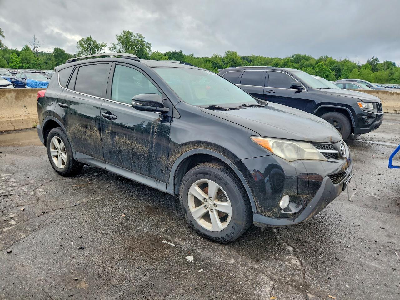 2014 Toyota Rav4 Xle Черный vin: 2T3RFREV6EW147697