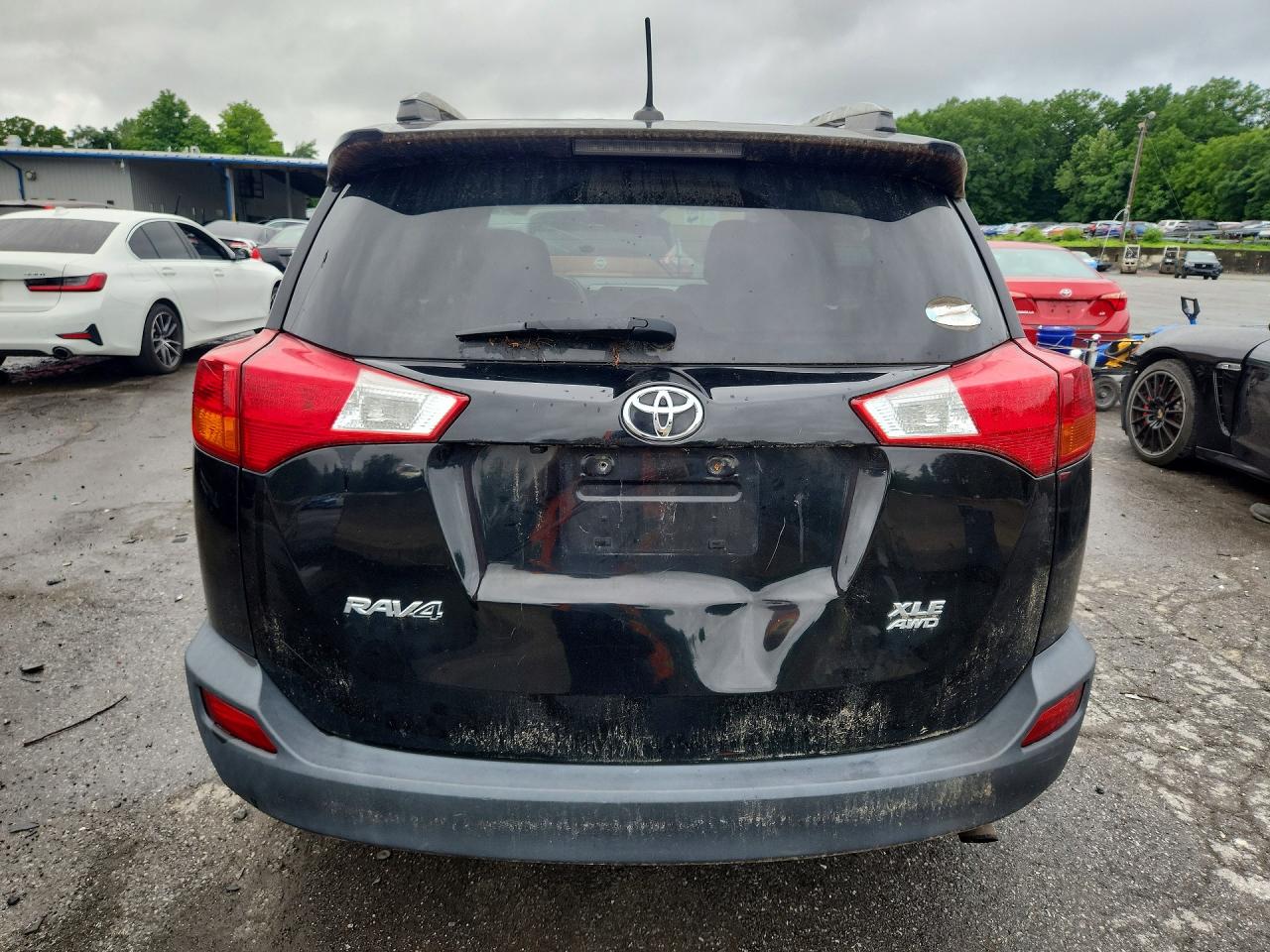 2014 Toyota Rav4 Xle Черный vin: 2T3RFREV6EW147697
