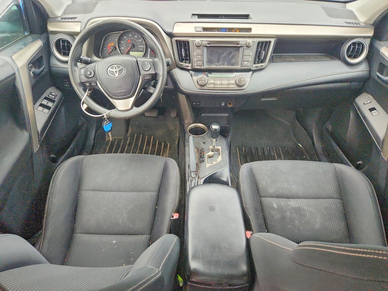 2014 Toyota Rav4 Xle Черный vin: 2T3RFREV6EW147697