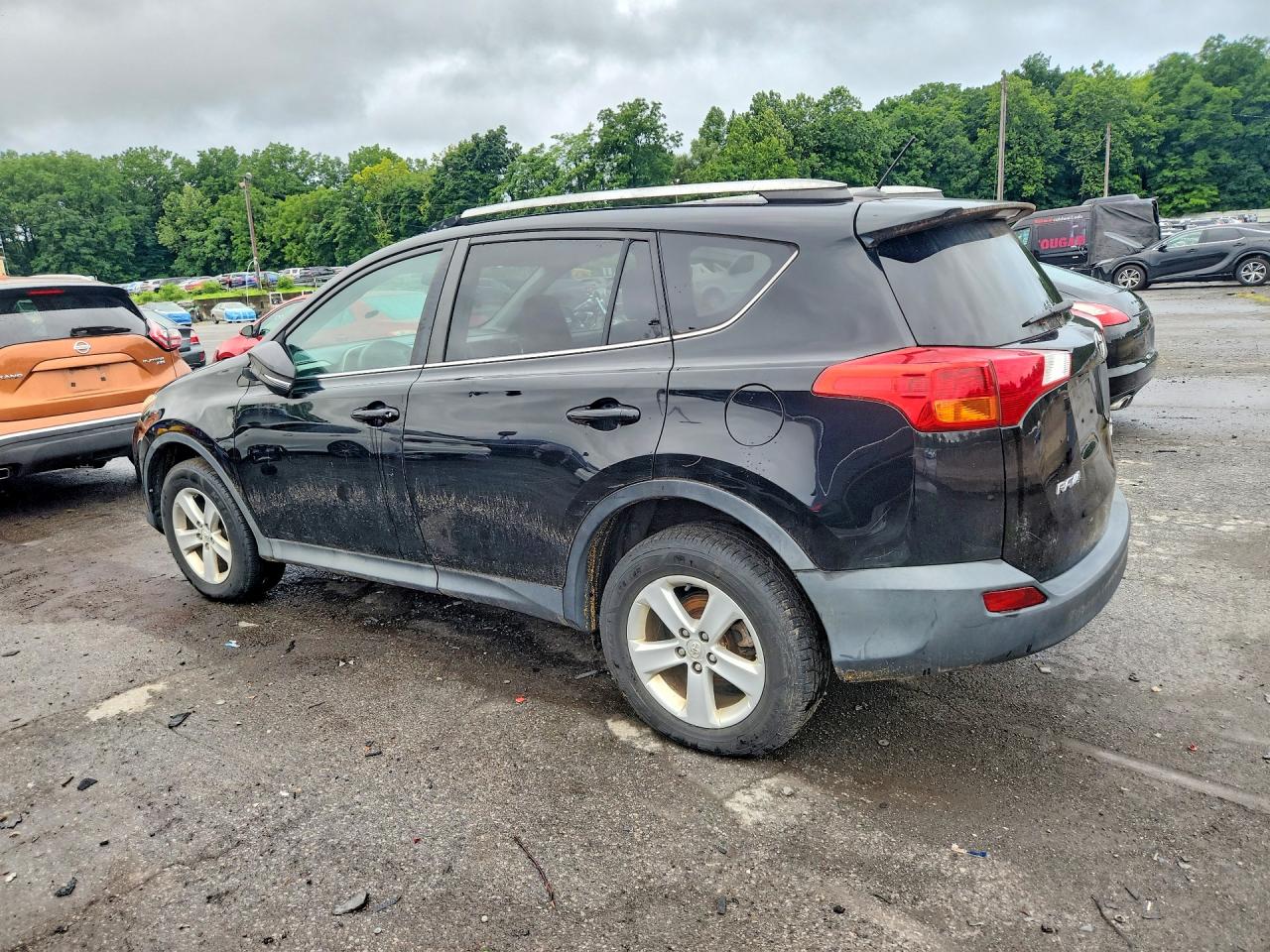 2014 Toyota Rav4 Xle Черный vin: 2T3RFREV6EW147697