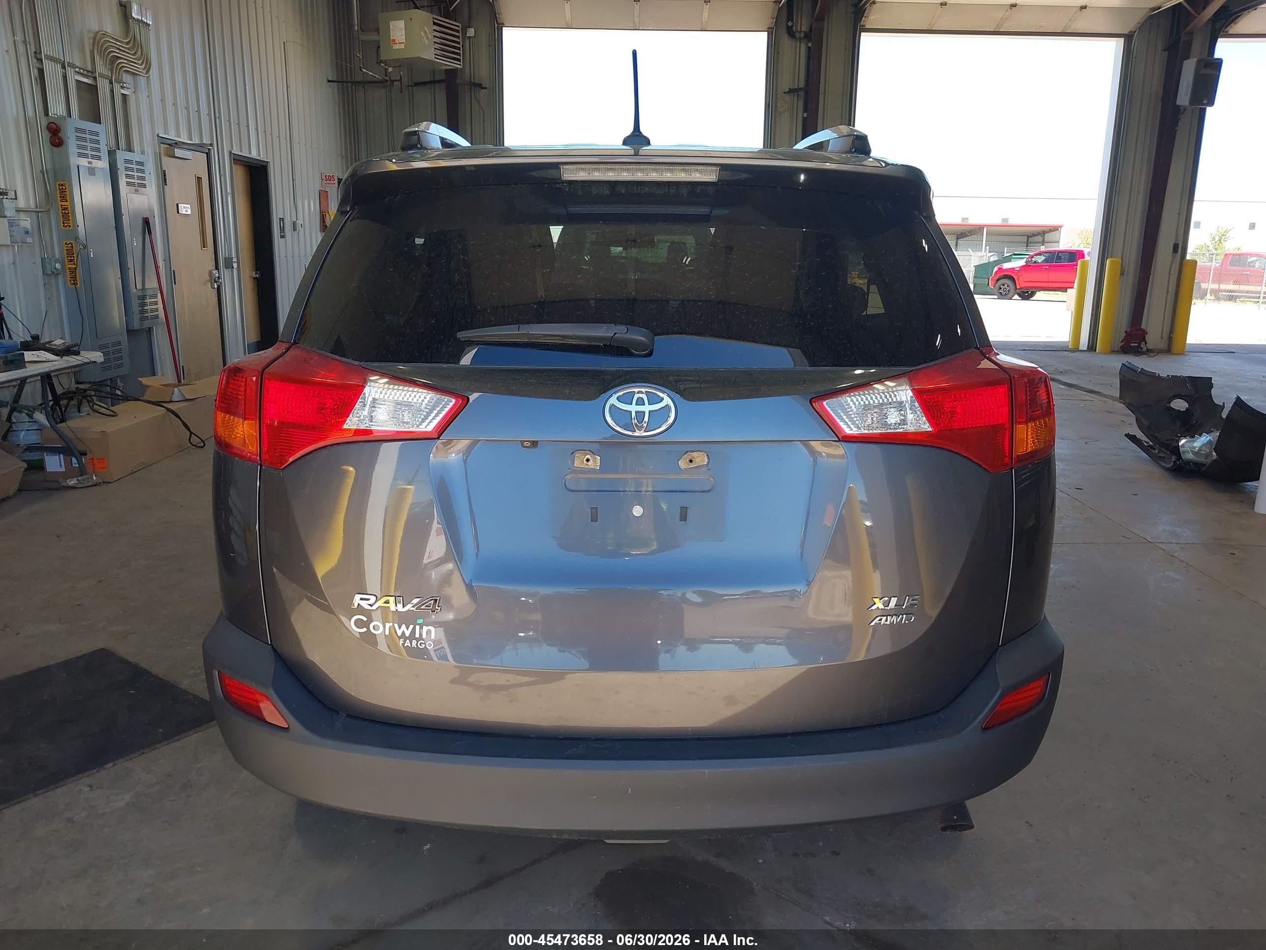 2014 Toyota Rav4 Xle Gray vin: 2T3RFREV6EW171224