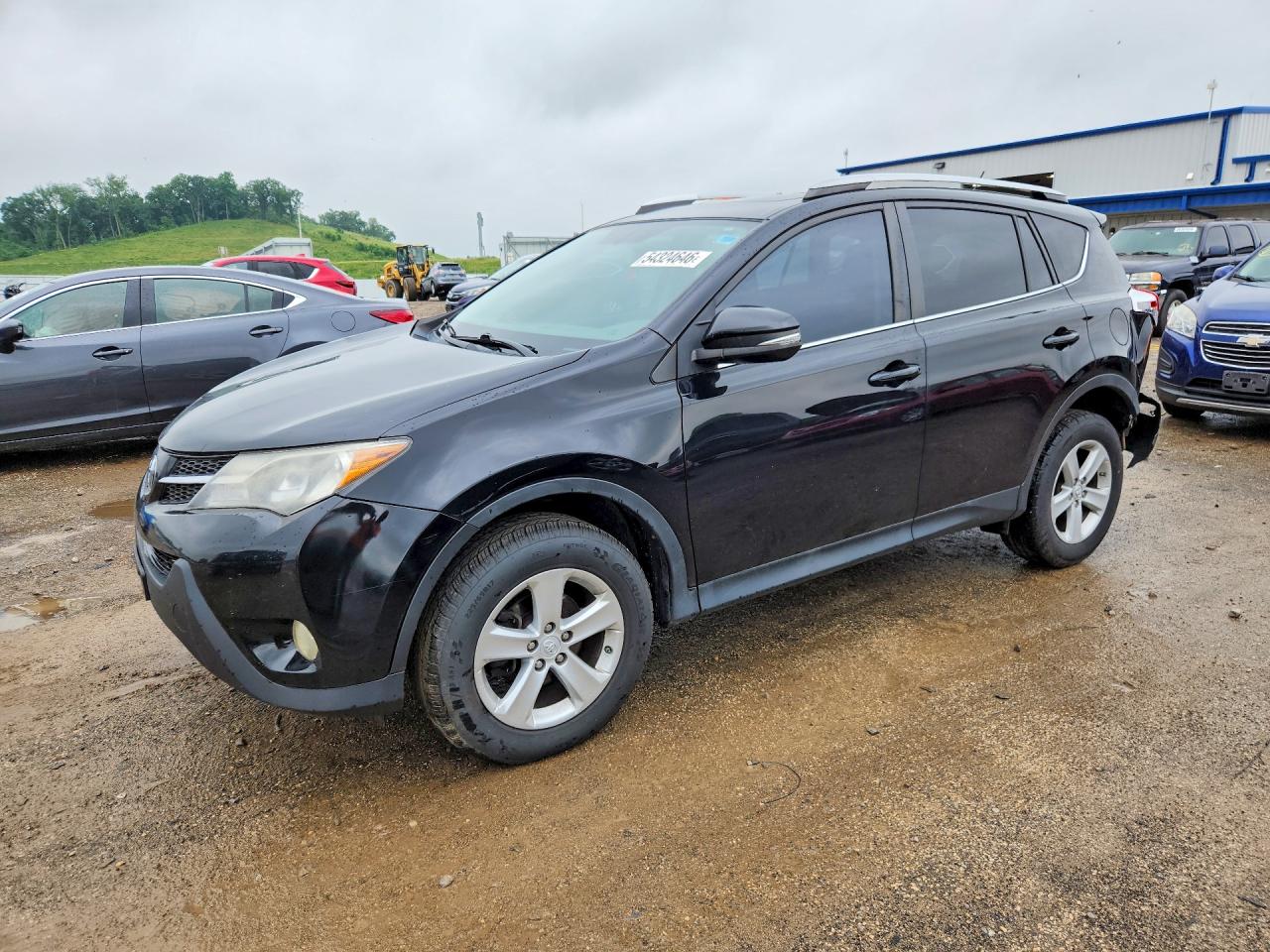 2014 Toyota Rav4 Xle Черный vin: 2T3RFREV6EW178738