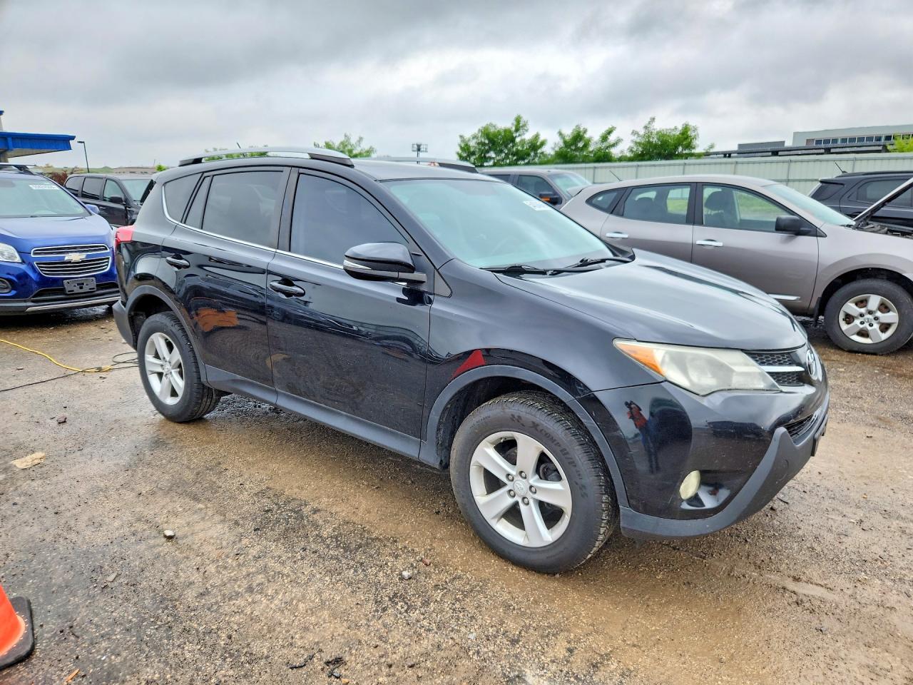 2014 Toyota Rav4 Xle Черный vin: 2T3RFREV6EW178738