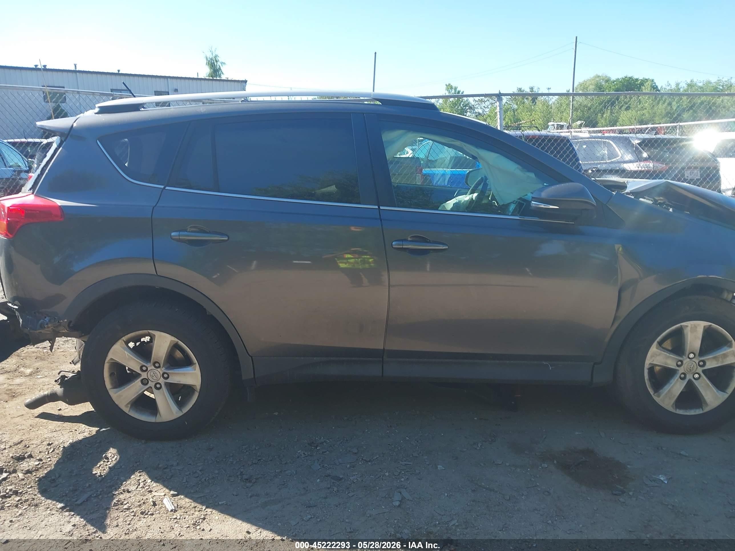 2014 Toyota Rav4 Xle Gray vin: 2T3RFREV6EW193062