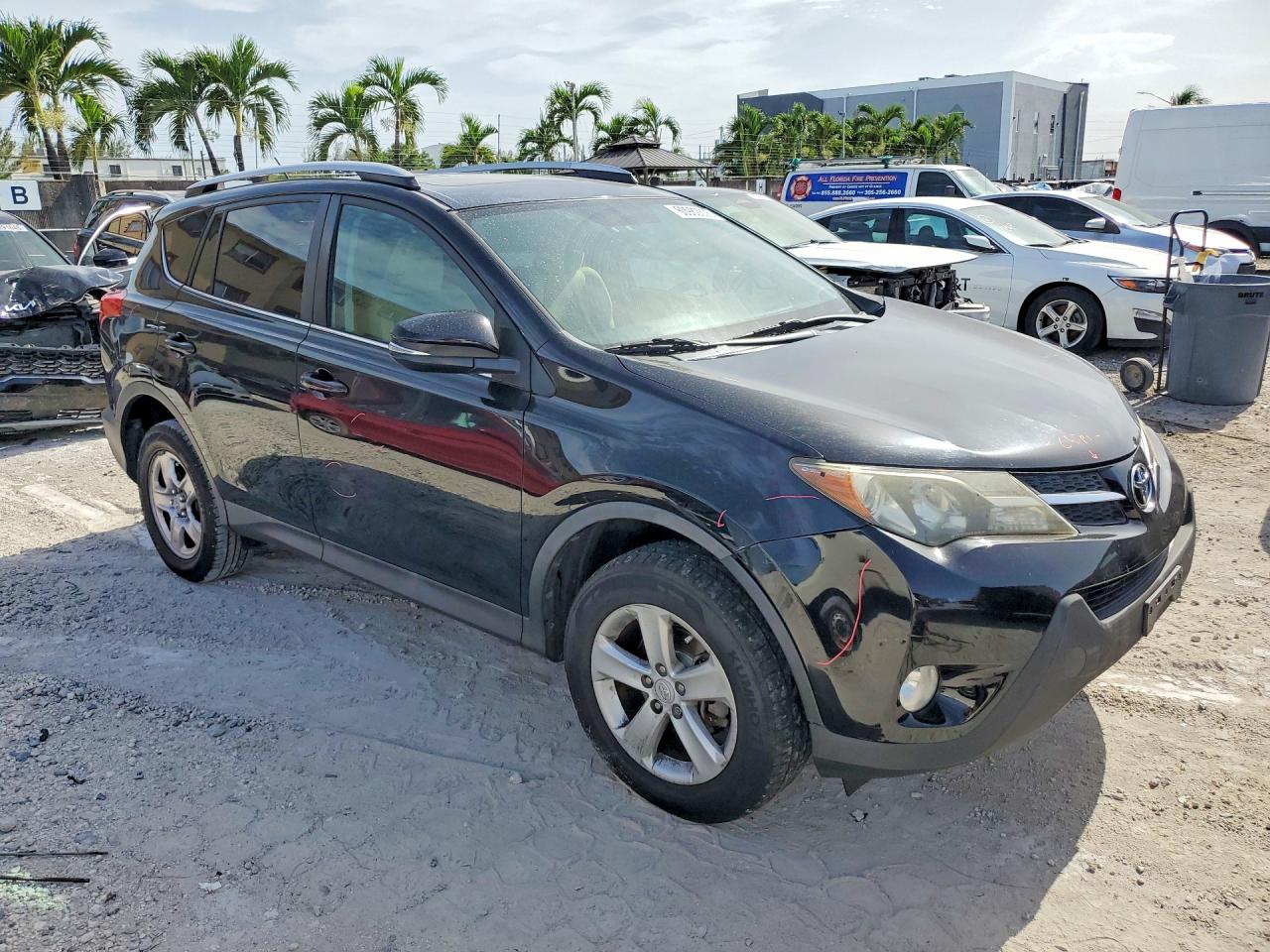 2014 Toyota Rav4 Xle Black vin: 2T3RFREV6EW193515
