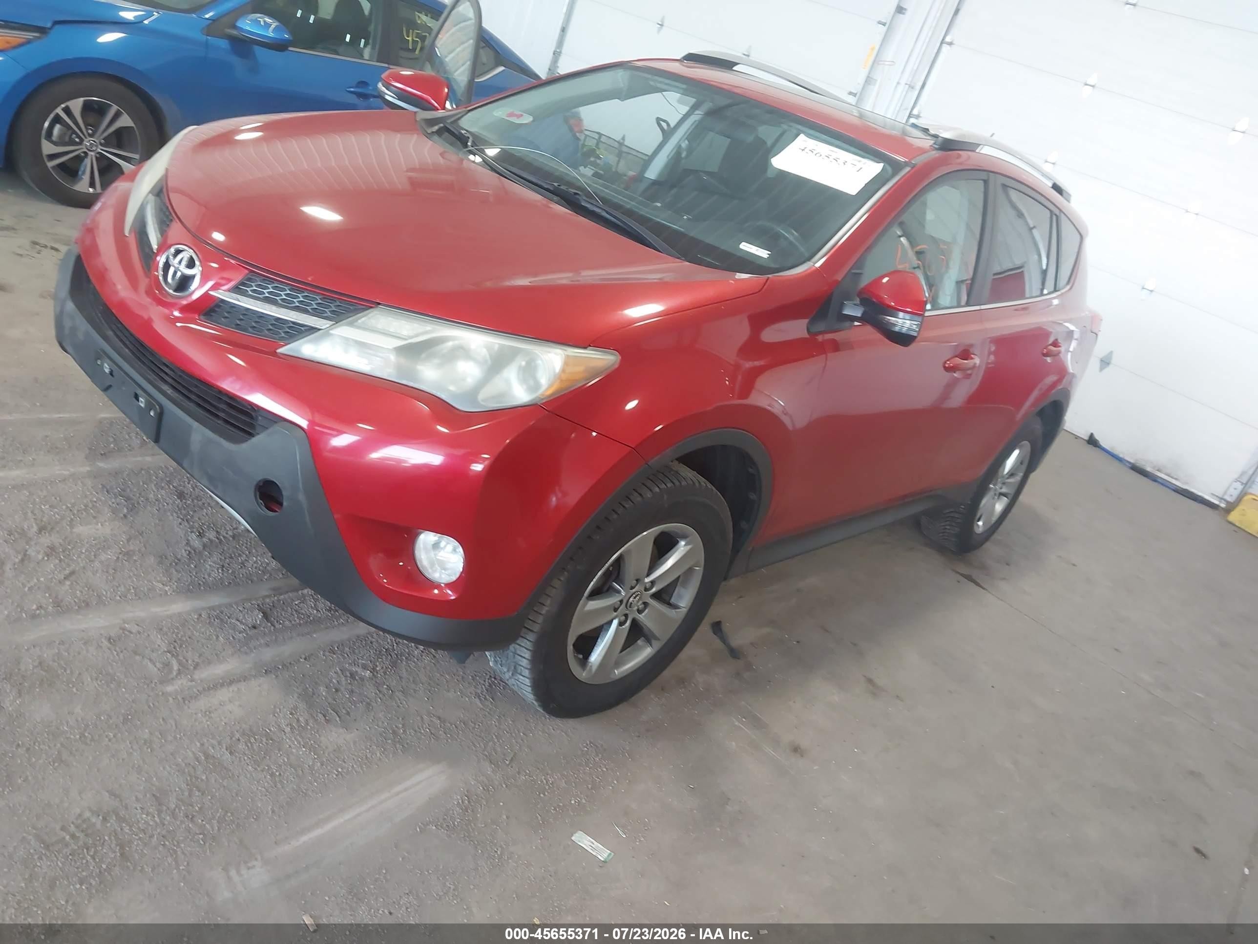 2015 Toyota Rav4 Xle Red vin: 2T3RFREV6FW230841