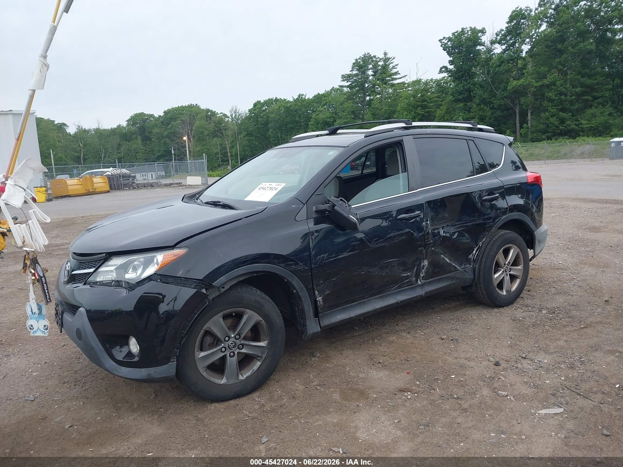 2015 Toyota Rav4 Xle Black vin: 2T3RFREV6FW237157