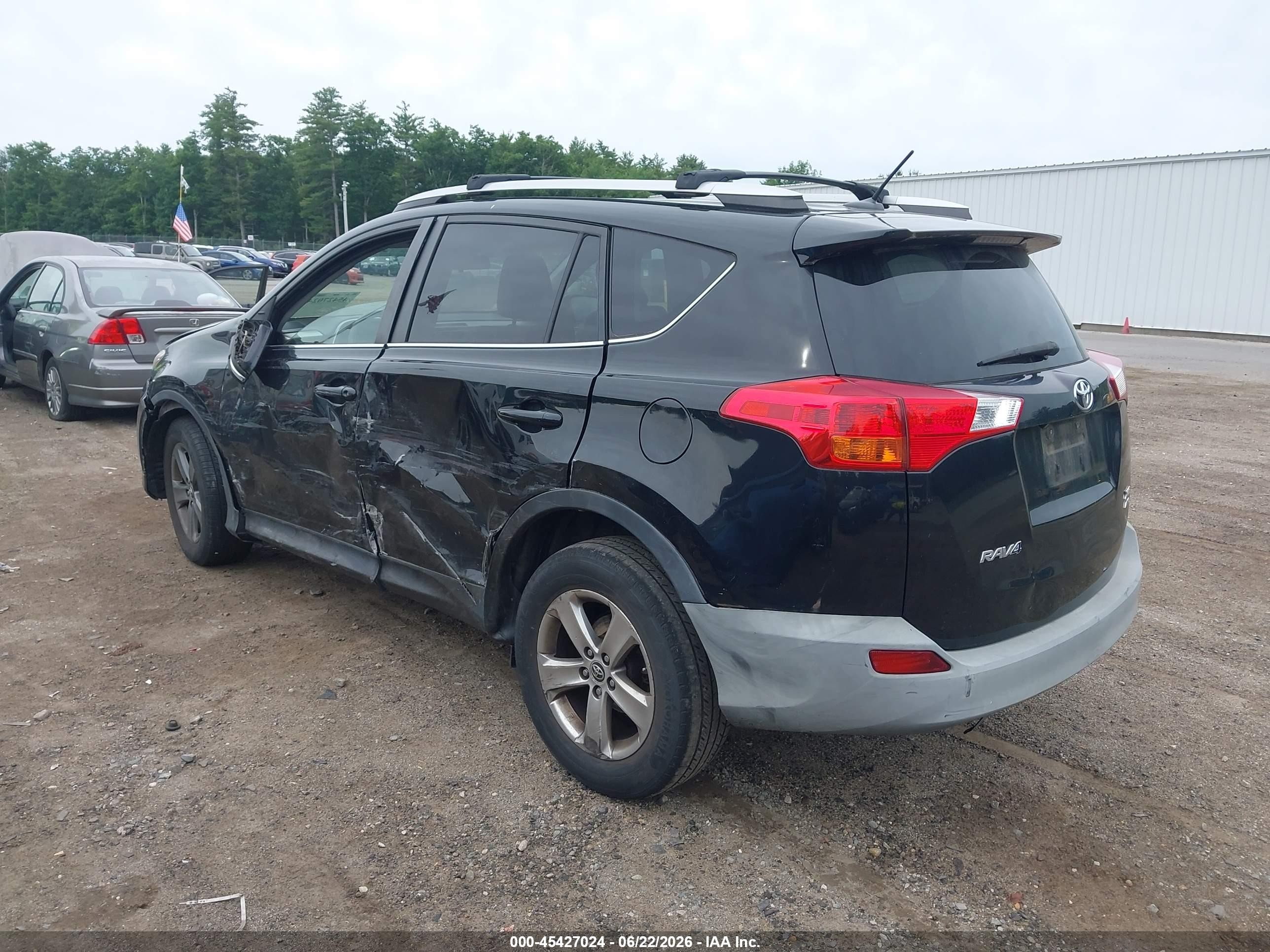 2015 Toyota Rav4 Xle Black vin: 2T3RFREV6FW237157