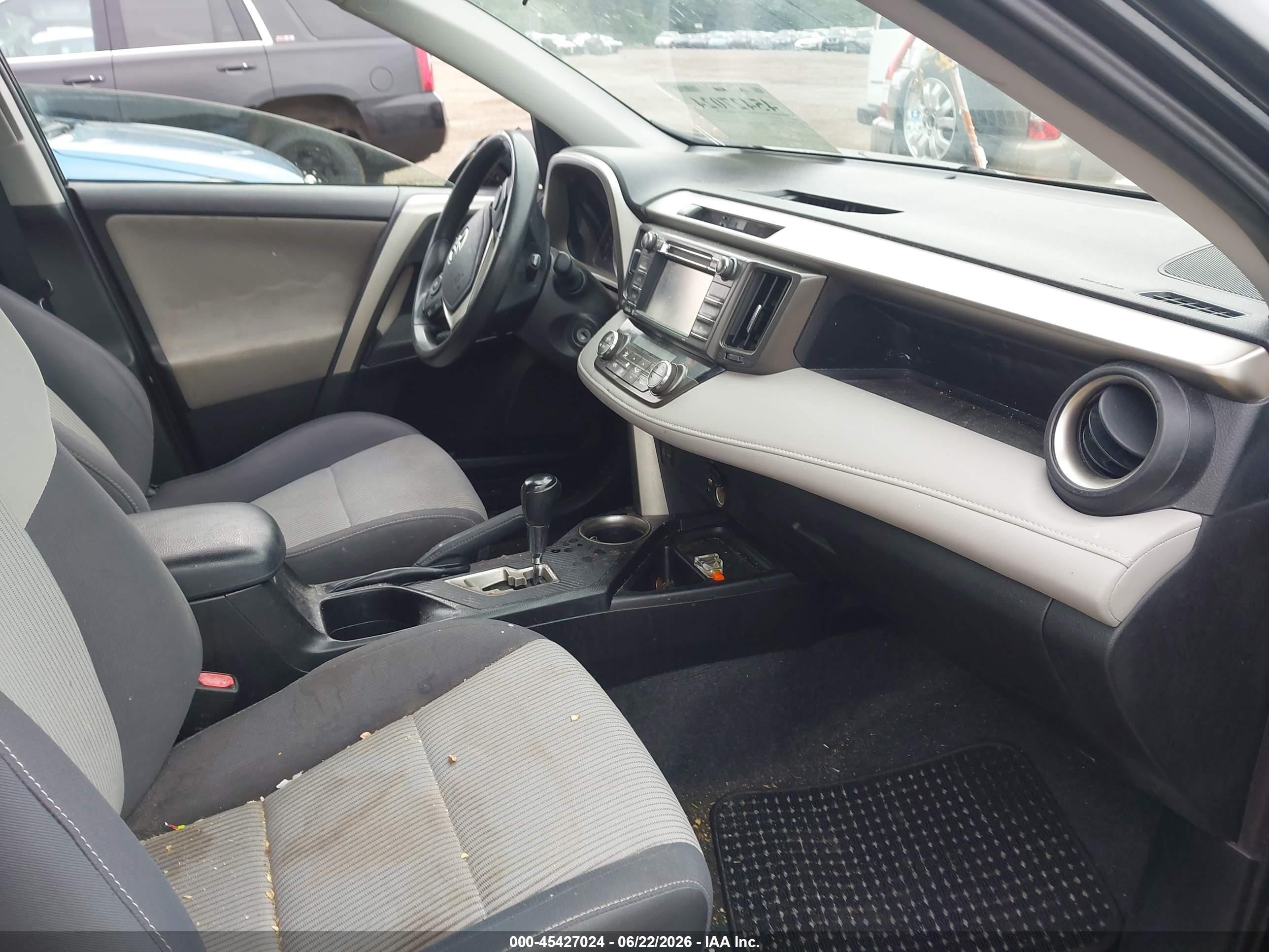 2015 Toyota Rav4 Xle Black vin: 2T3RFREV6FW237157