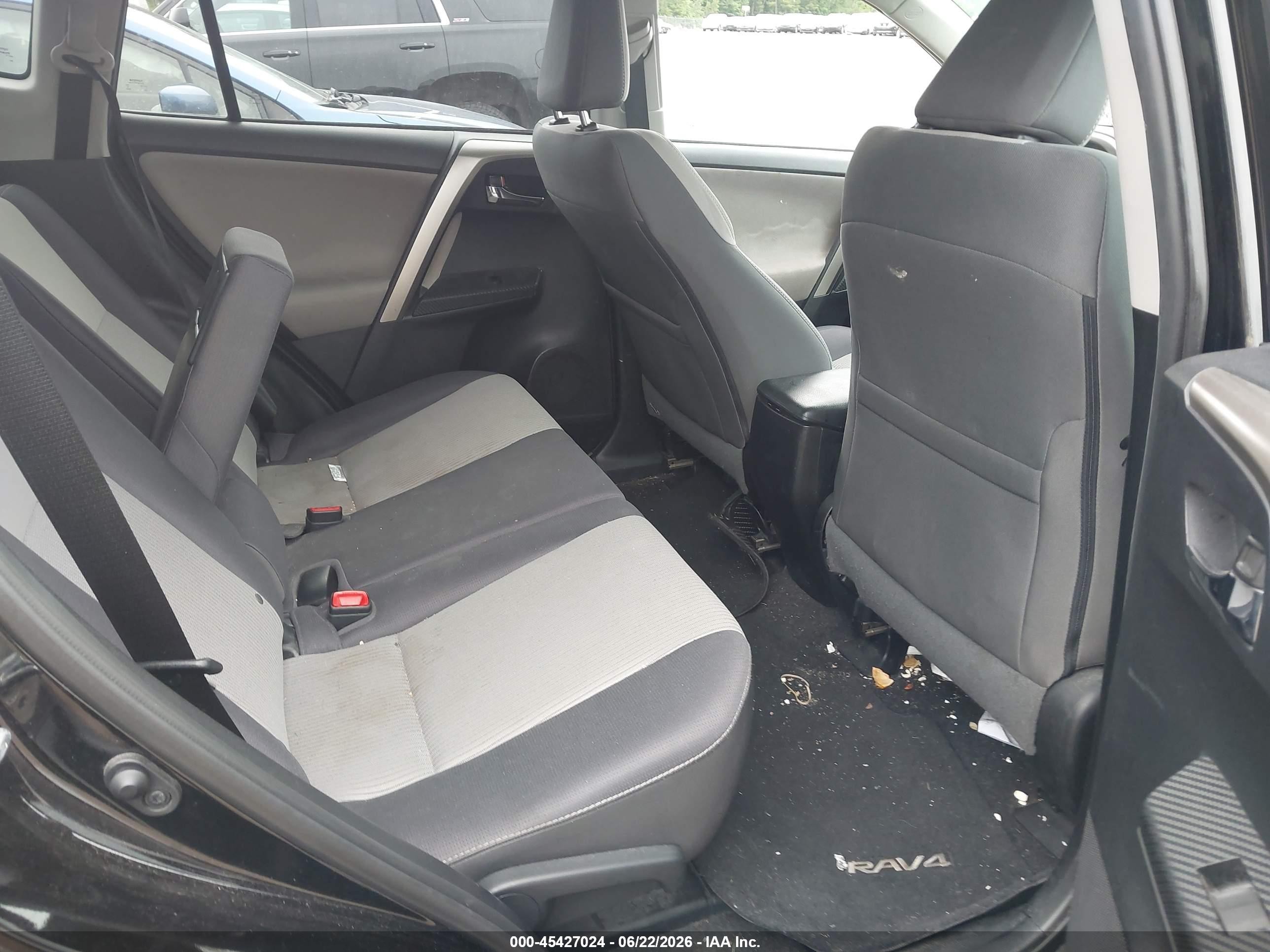 2015 Toyota Rav4 Xle Black vin: 2T3RFREV6FW237157