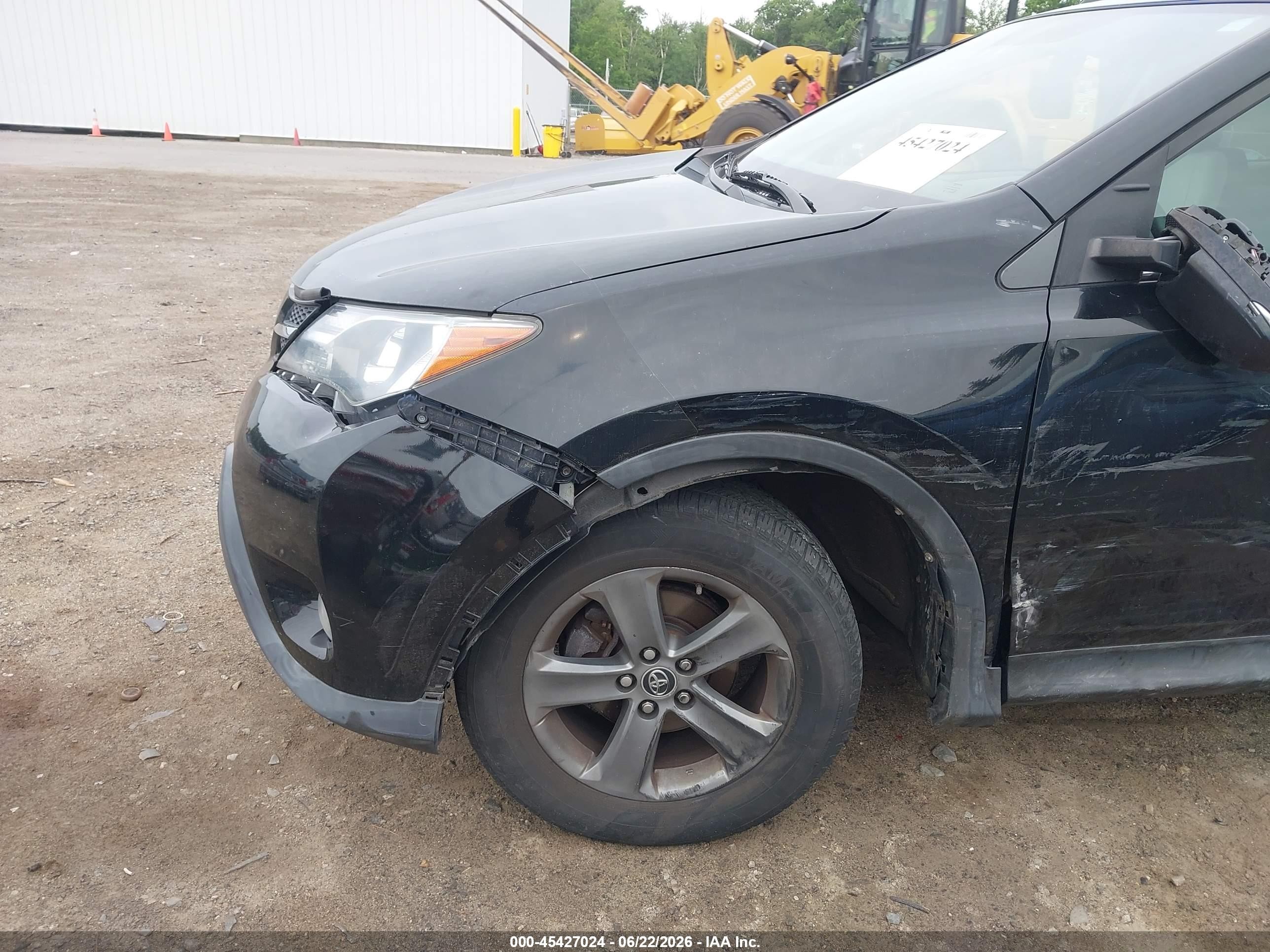 2015 Toyota Rav4 Xle Black vin: 2T3RFREV6FW237157