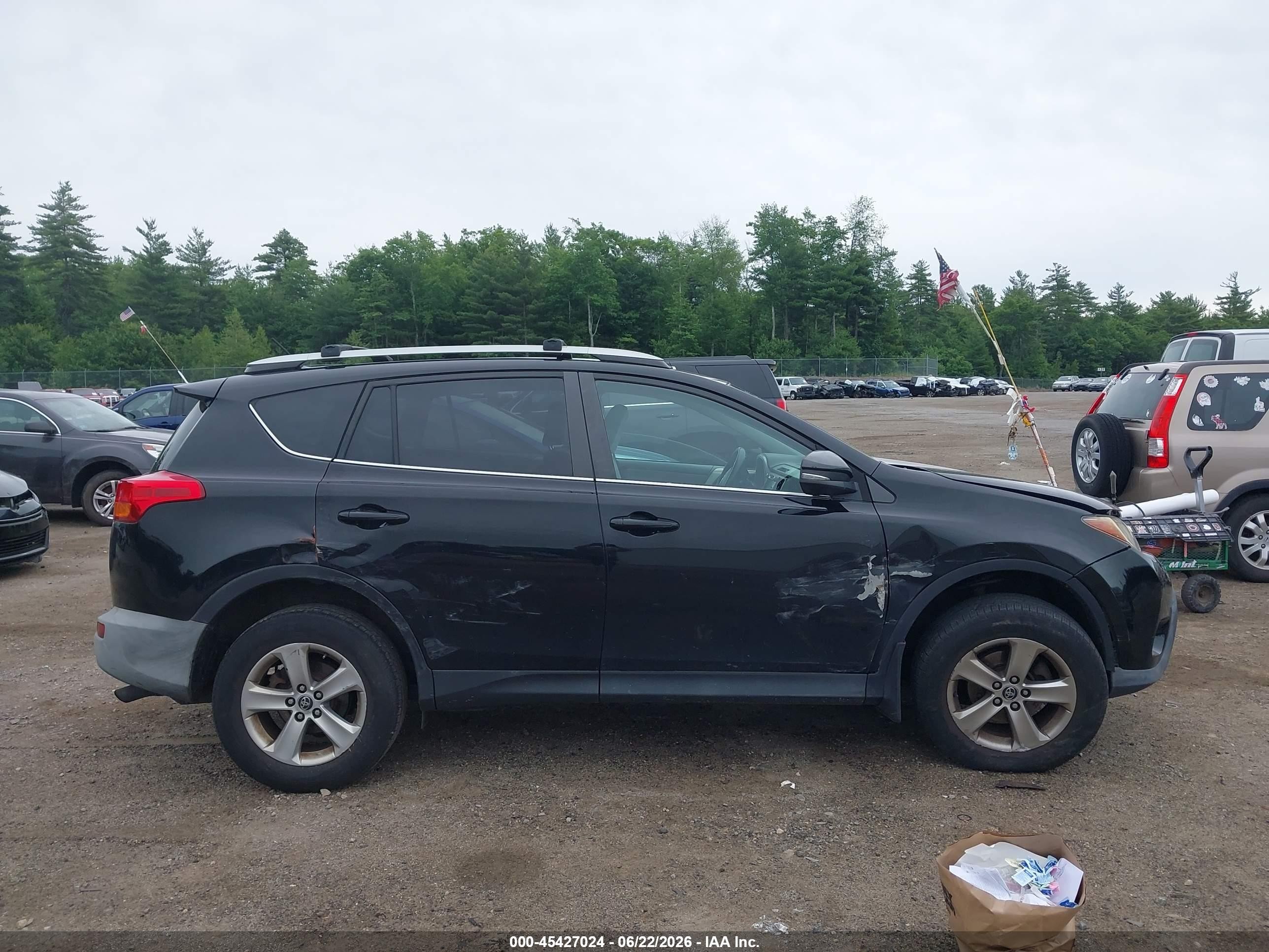 2015 Toyota Rav4 Xle Black vin: 2T3RFREV6FW237157