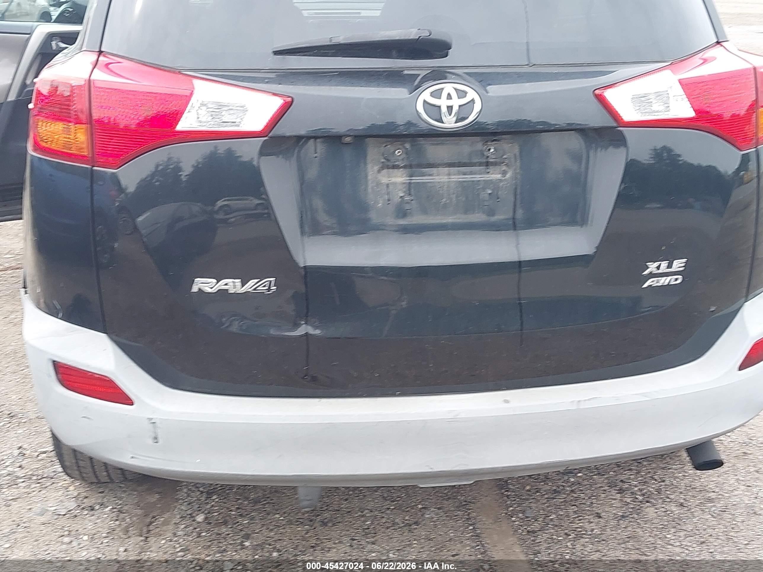 2015 Toyota Rav4 Xle Black vin: 2T3RFREV6FW237157