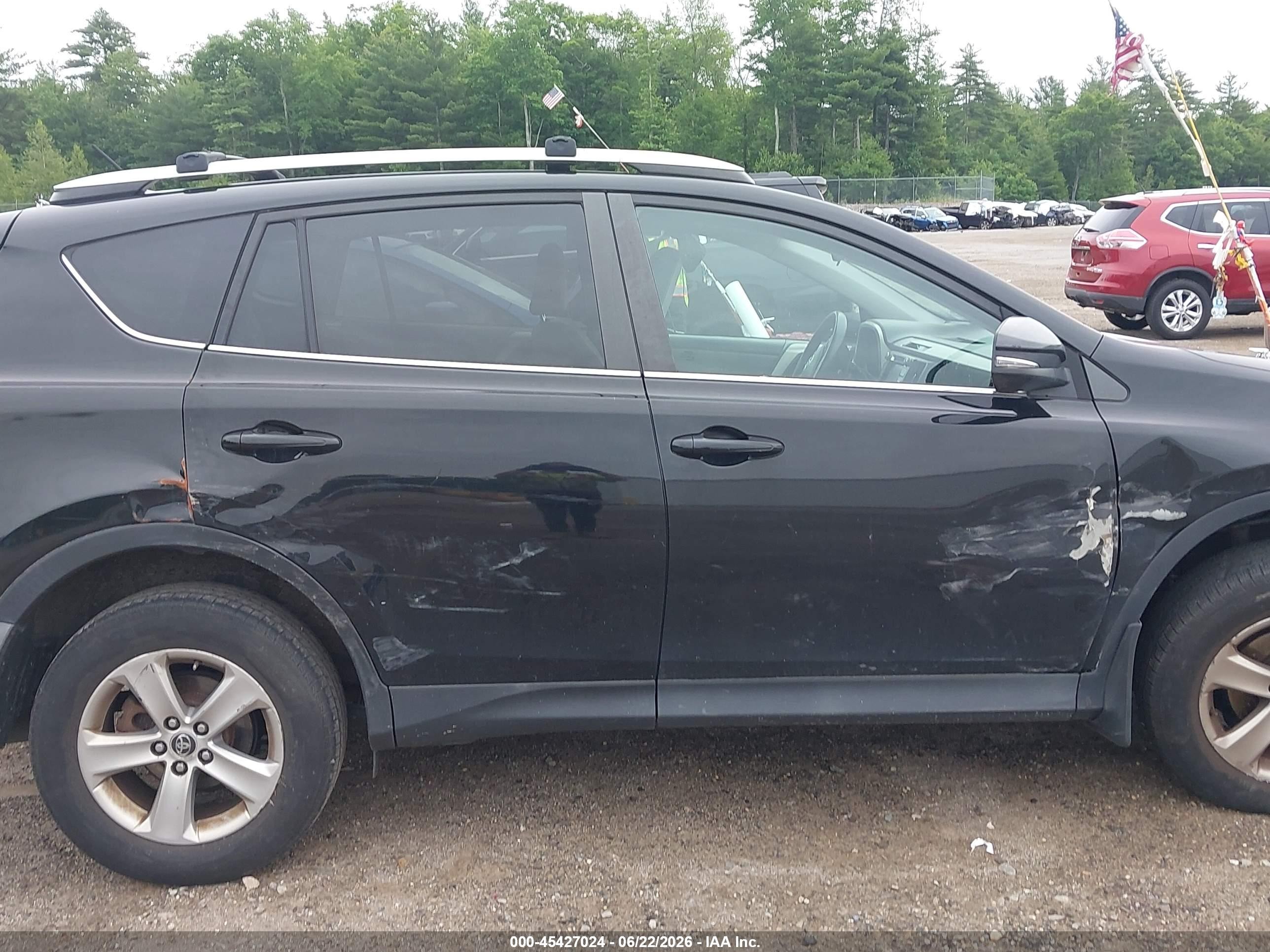 2015 Toyota Rav4 Xle Black vin: 2T3RFREV6FW237157