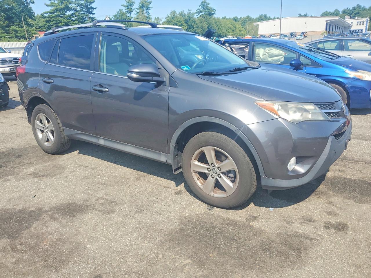 2015 Toyota Rav4 Xle Серый vin: 2T3RFREV6FW256128