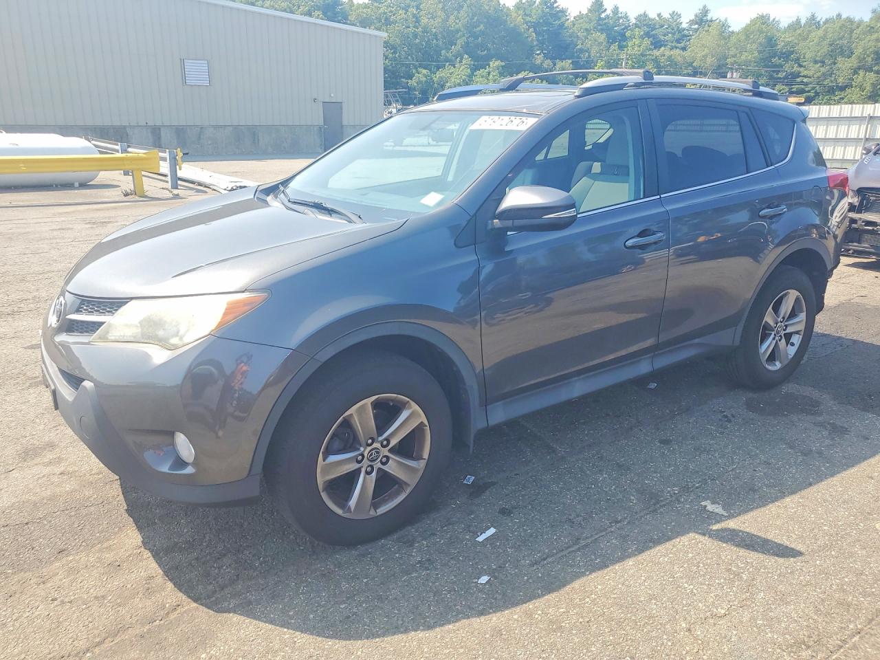2015 Toyota Rav4 Xle Gray vin: 2T3RFREV6FW256128