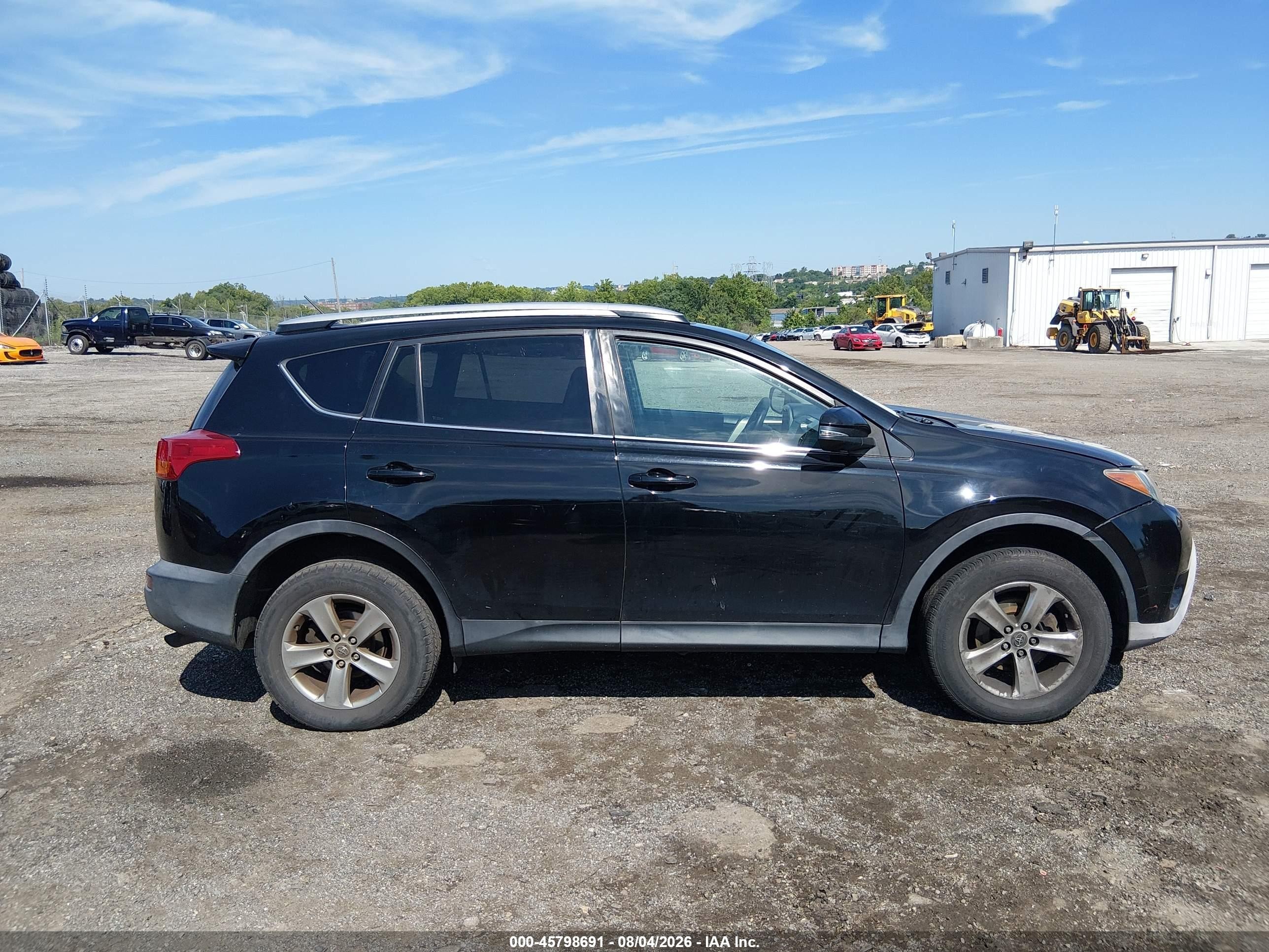 2015 Toyota Rav4 Xle Black vin: 2T3RFREV6FW286729