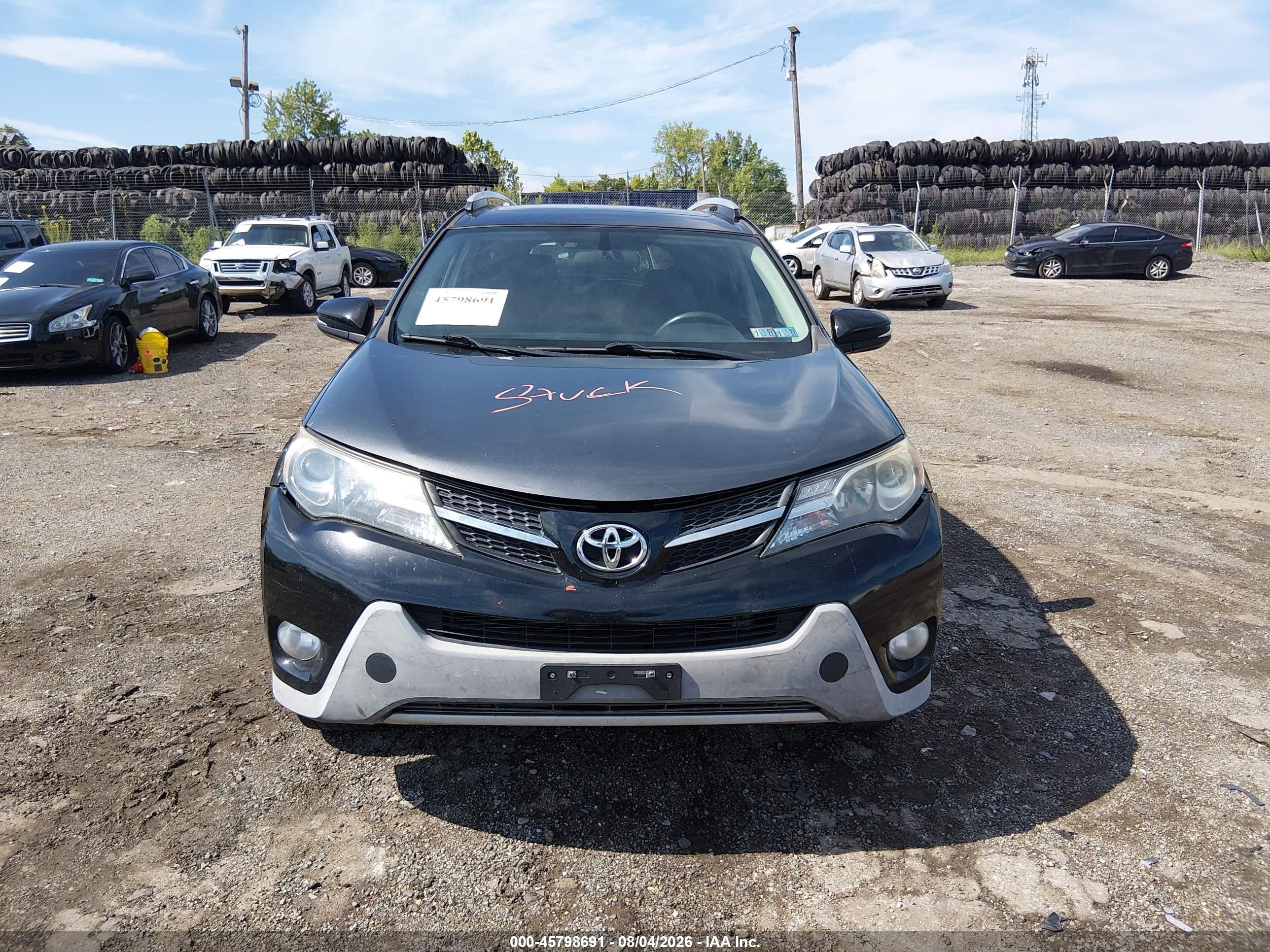 2015 Toyota Rav4 Xle Black vin: 2T3RFREV6FW286729