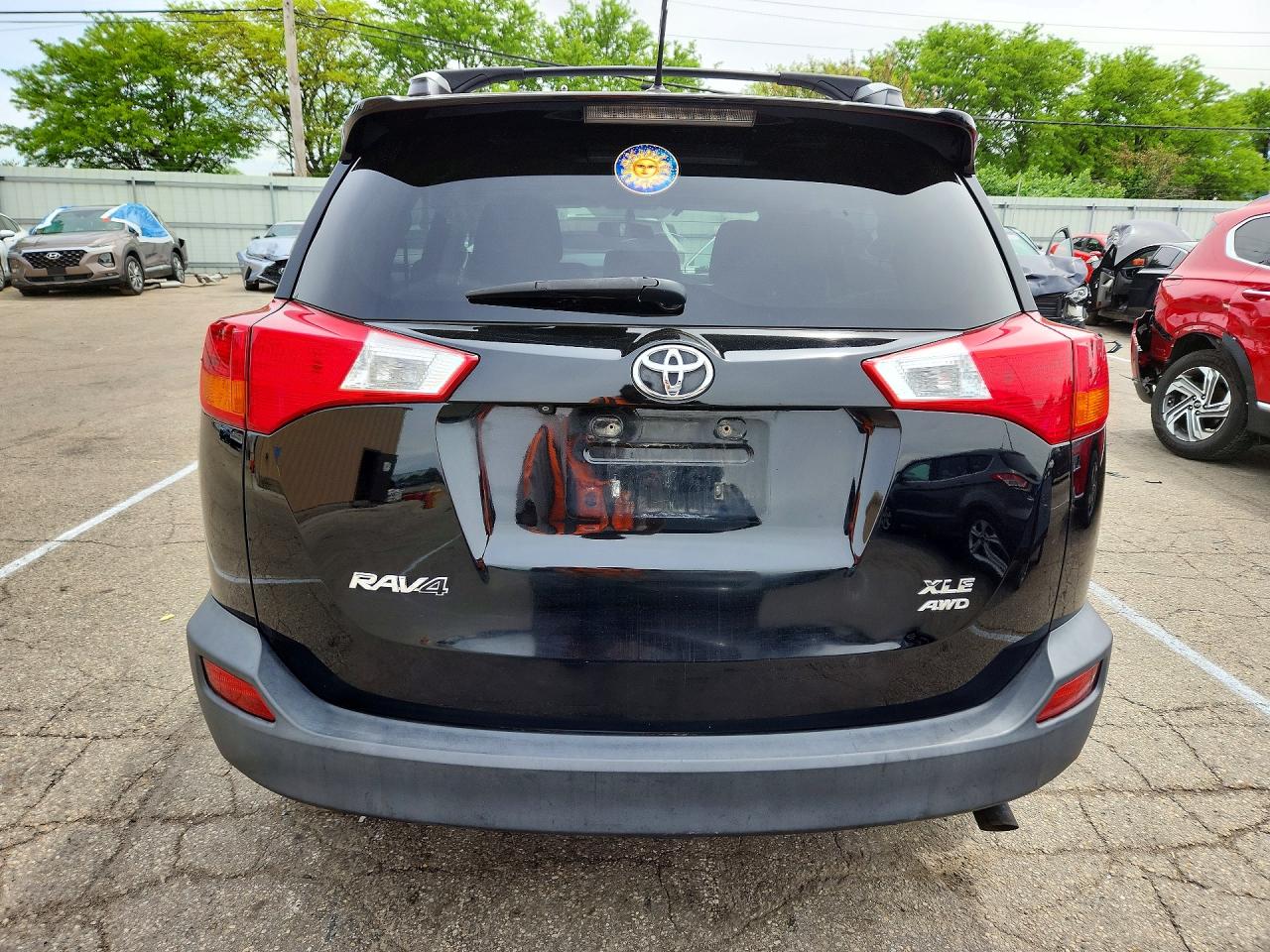 2015 Toyota Rav4 Xle Black vin: 2T3RFREV6FW296130