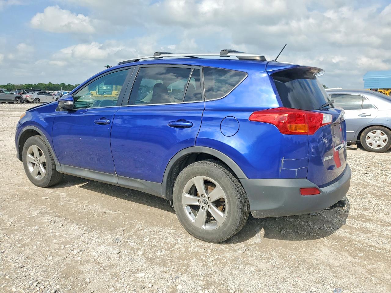 2015 Toyota Rav4 Xle Blue vin: 2T3RFREV6FW300807