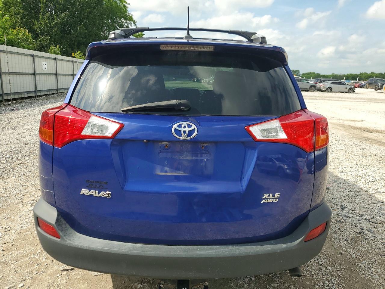 2015 Toyota Rav4 Xle Blue vin: 2T3RFREV6FW300807