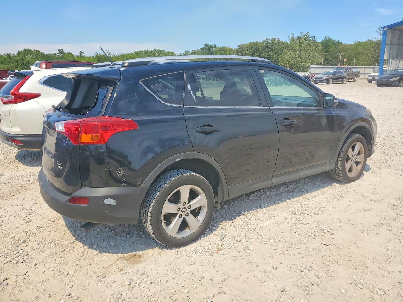 2015 Toyota Rav4 Xle Black vin: 2T3RFREV6FW320913