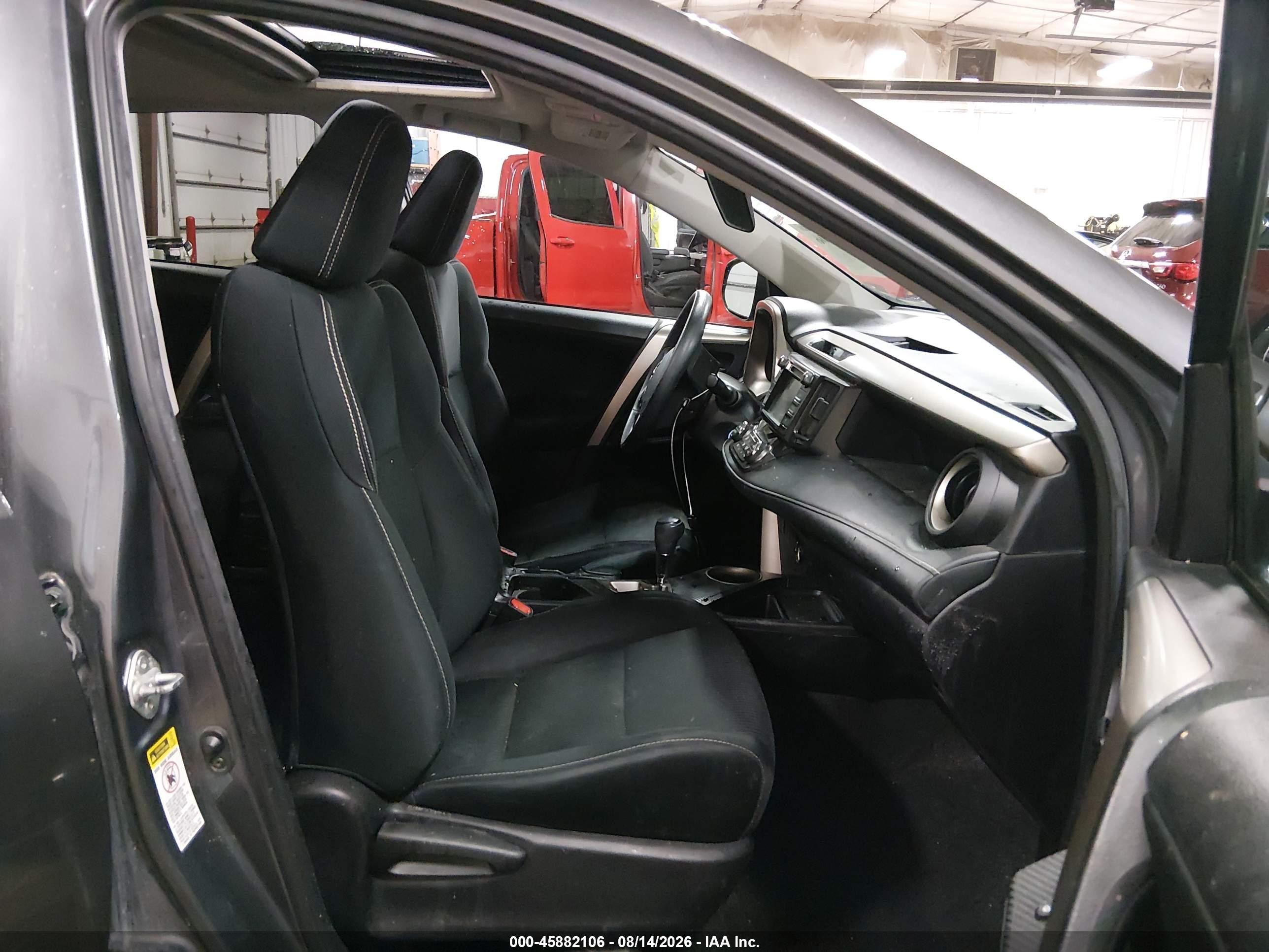 2015 Toyota Rav4 Xle Gray vin: 2T3RFREV6FW404374