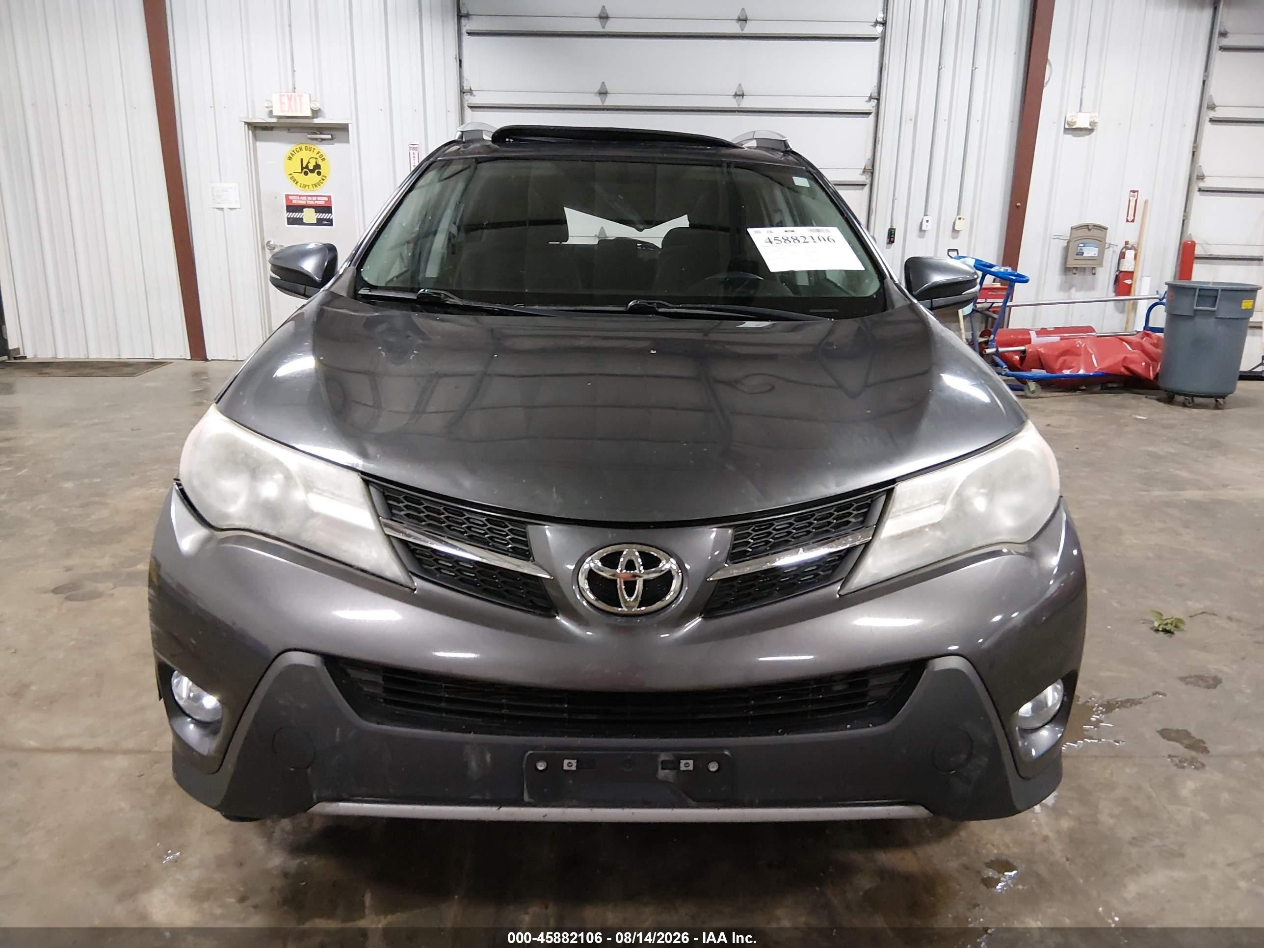 2015 Toyota Rav4 Xle Gray vin: 2T3RFREV6FW404374