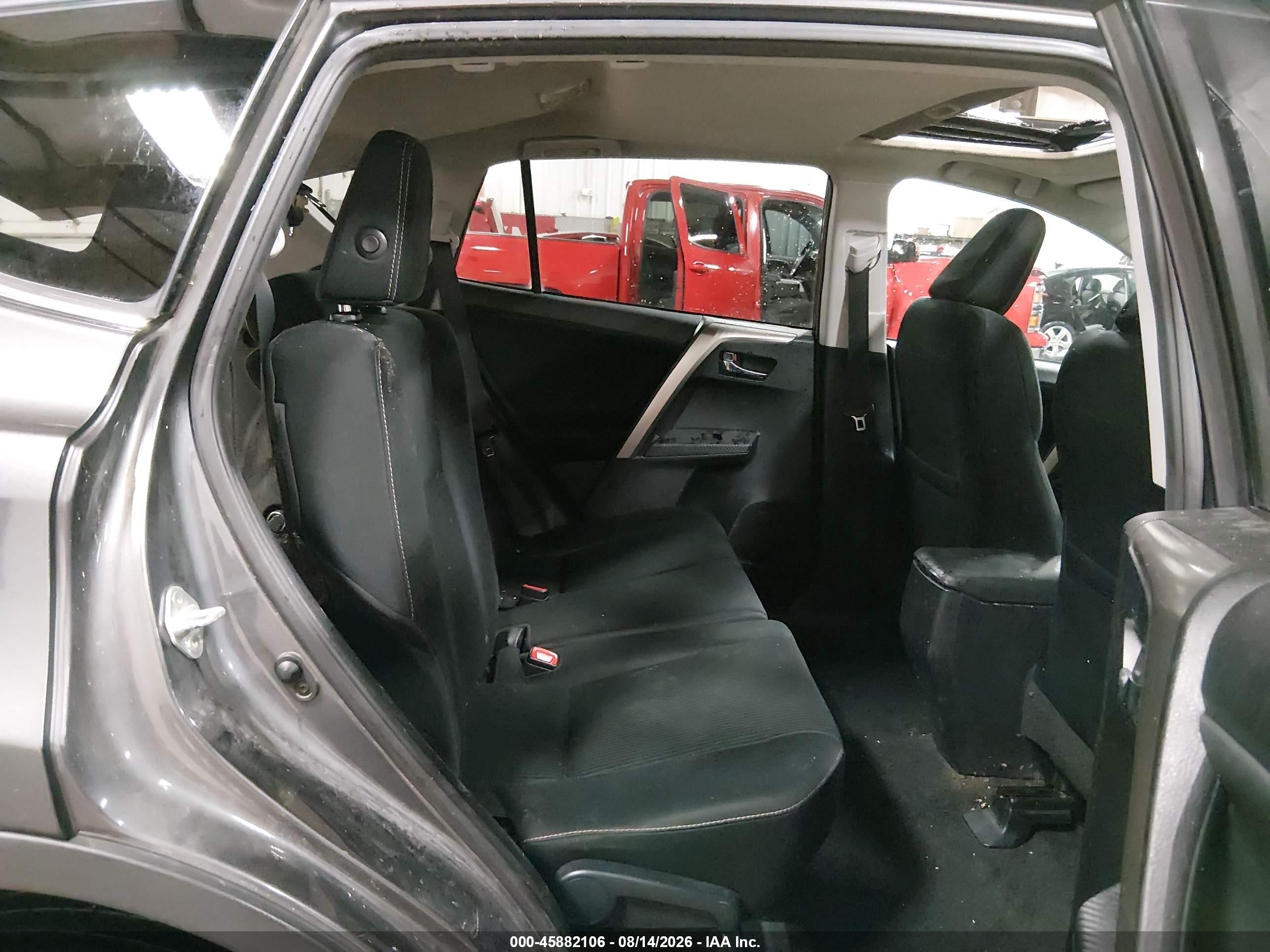 2015 Toyota Rav4 Xle Gray vin: 2T3RFREV6FW404374
