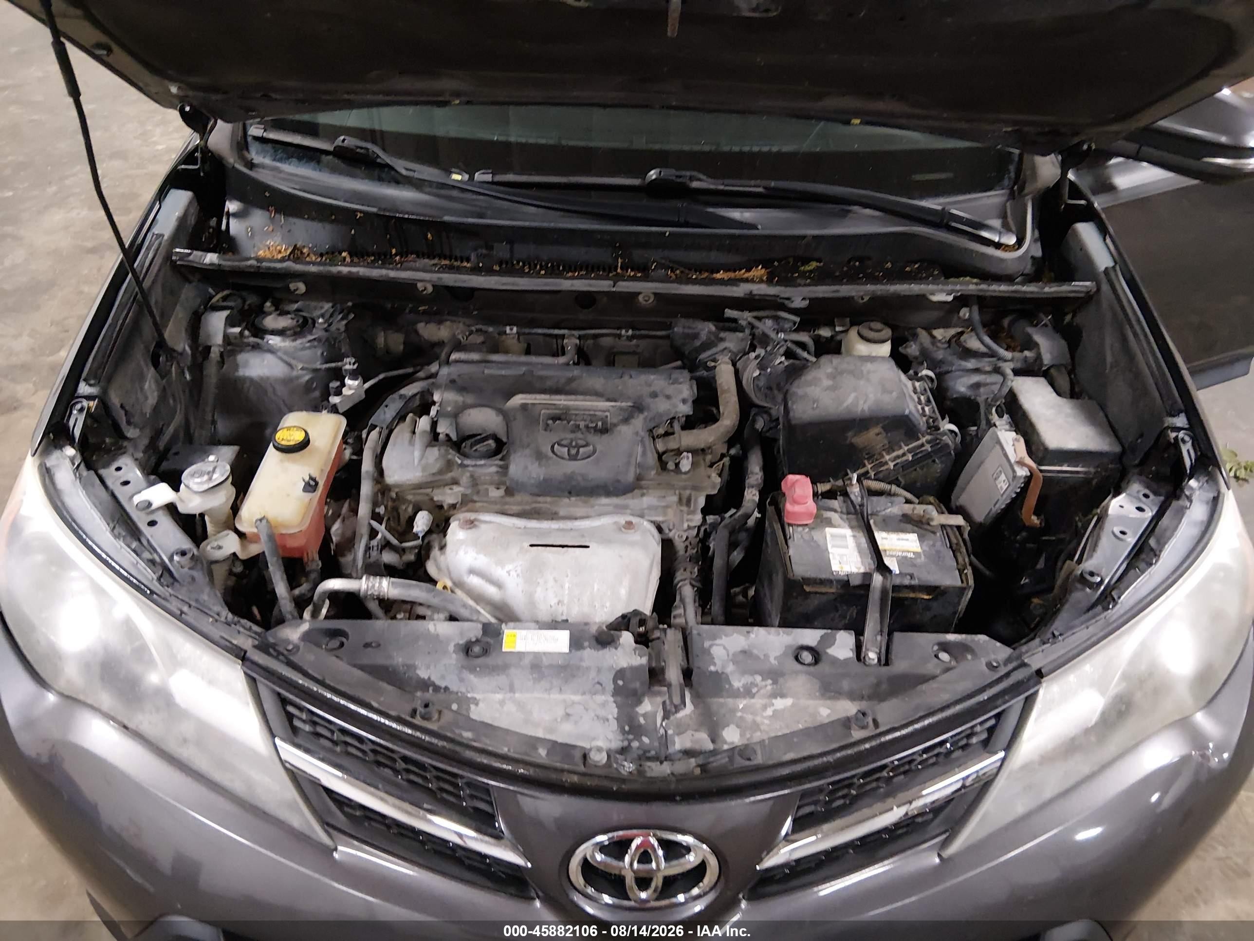 2015 Toyota Rav4 Xle Gray vin: 2T3RFREV6FW404374