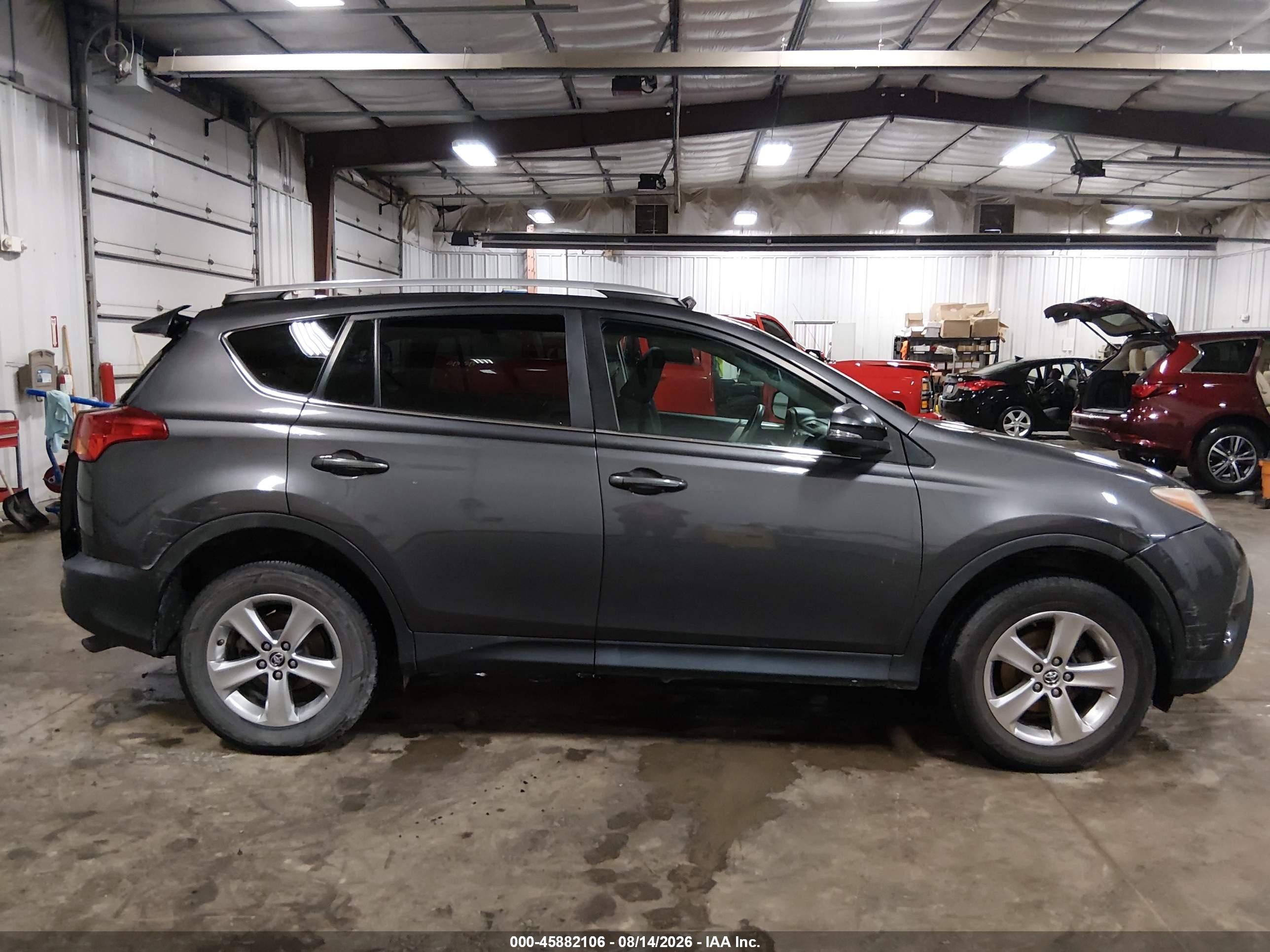 2015 Toyota Rav4 Xle Gray vin: 2T3RFREV6FW404374