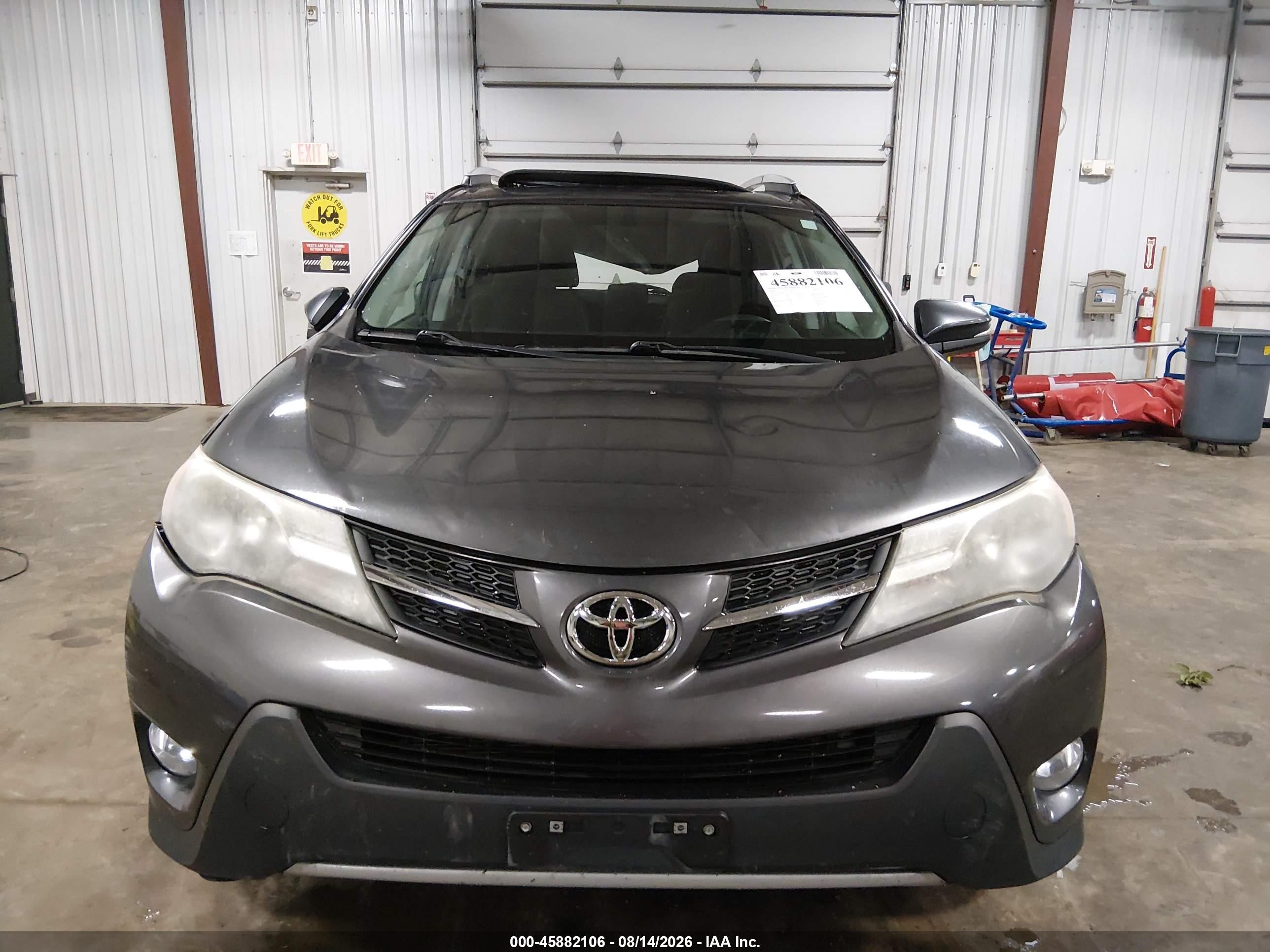 2015 Toyota Rav4 Xle Gray vin: 2T3RFREV6FW404374